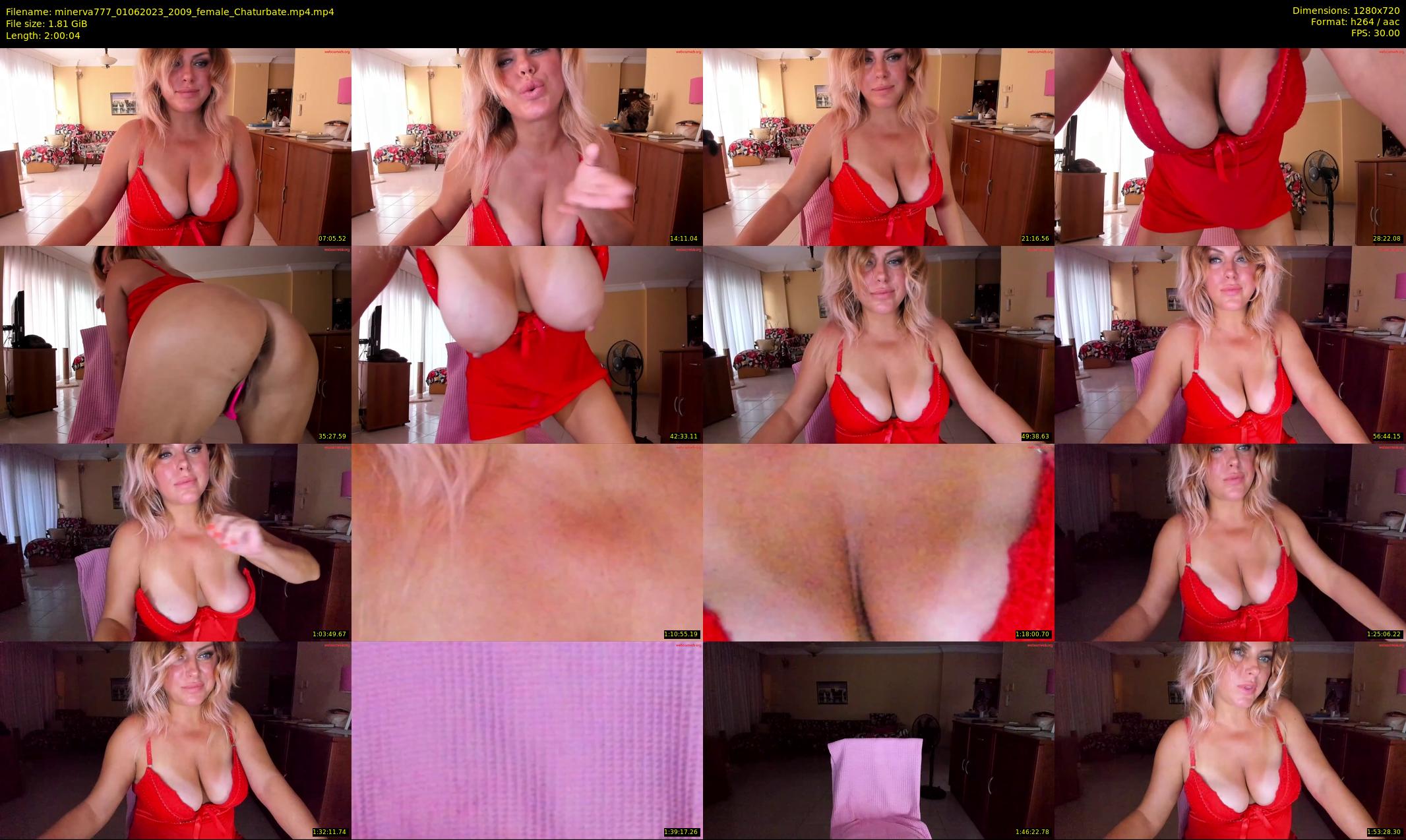 minerva777 — 121 minute Chaturbate female cam show recording, 720p, Jun 1, 2023