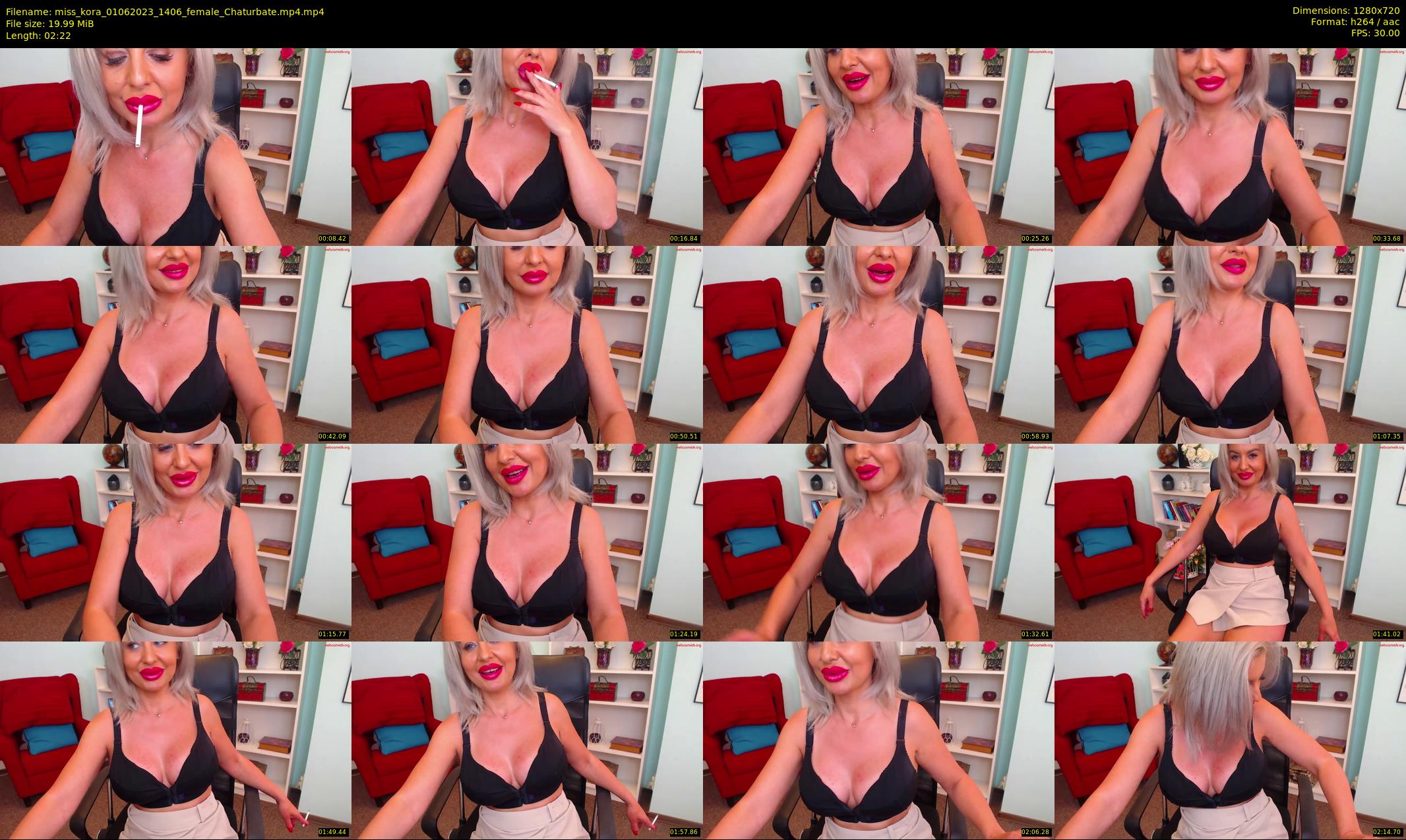 miss_kora — 3 minute Chaturbate female cam show recording, 720p, Jun 1, 2023