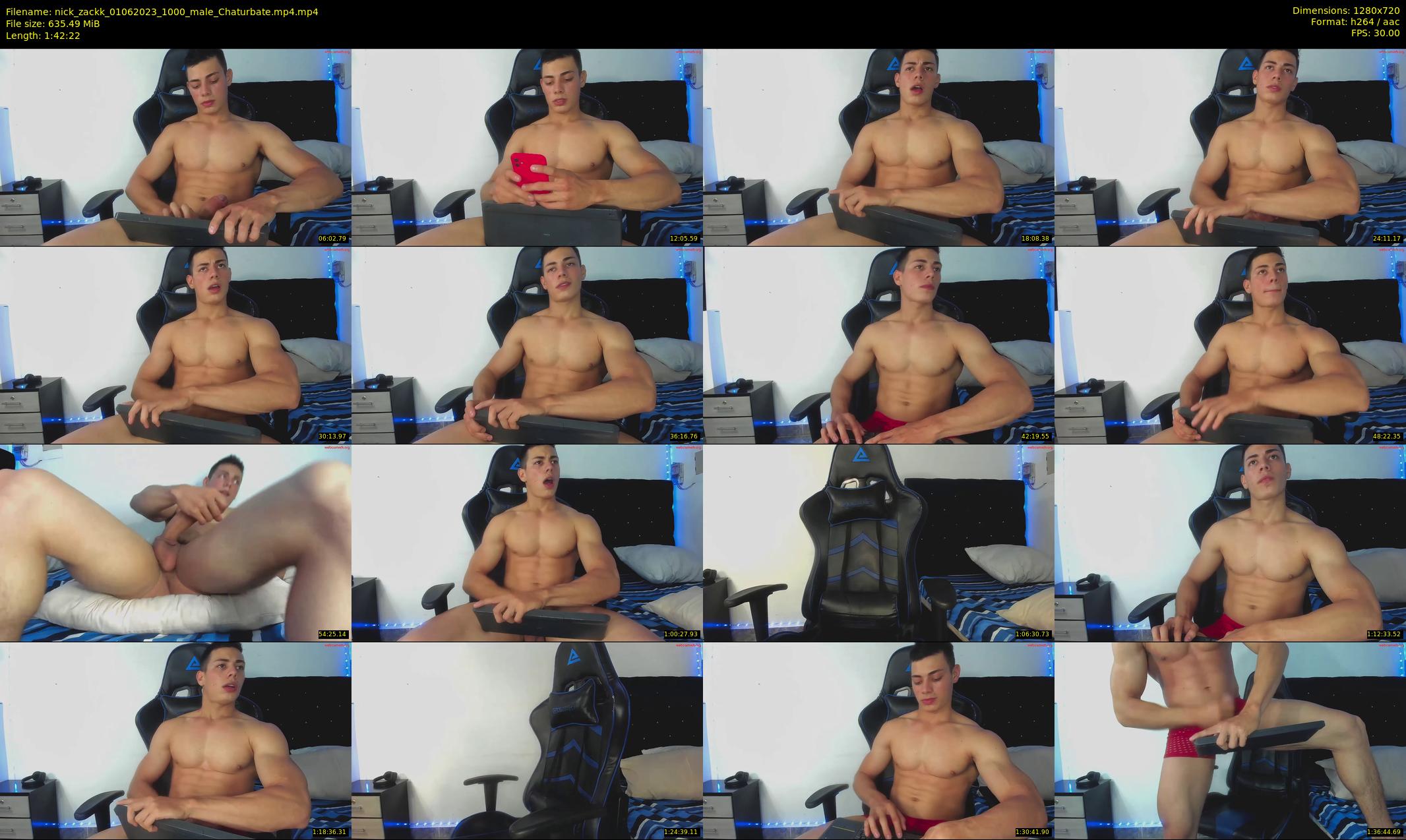 nick_zackk — 103 minute Chaturbate male cam show recording, 720p, Jun 1, 2023
