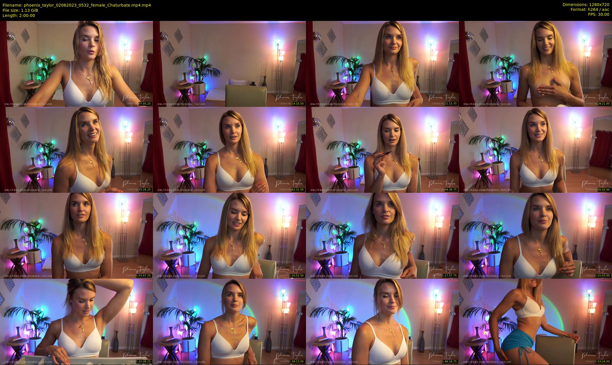 phoenix_taylor — 120 minute Chaturbate female cam show recording, 720p, Jun 2, 2023