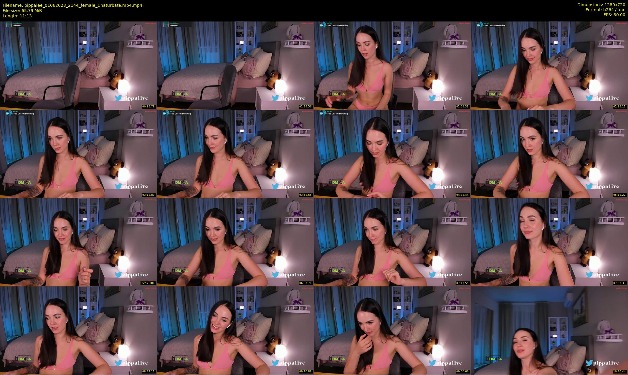 pippalee — 12 minute Chaturbate female cam show recording, 720p, Jun 1, 2023