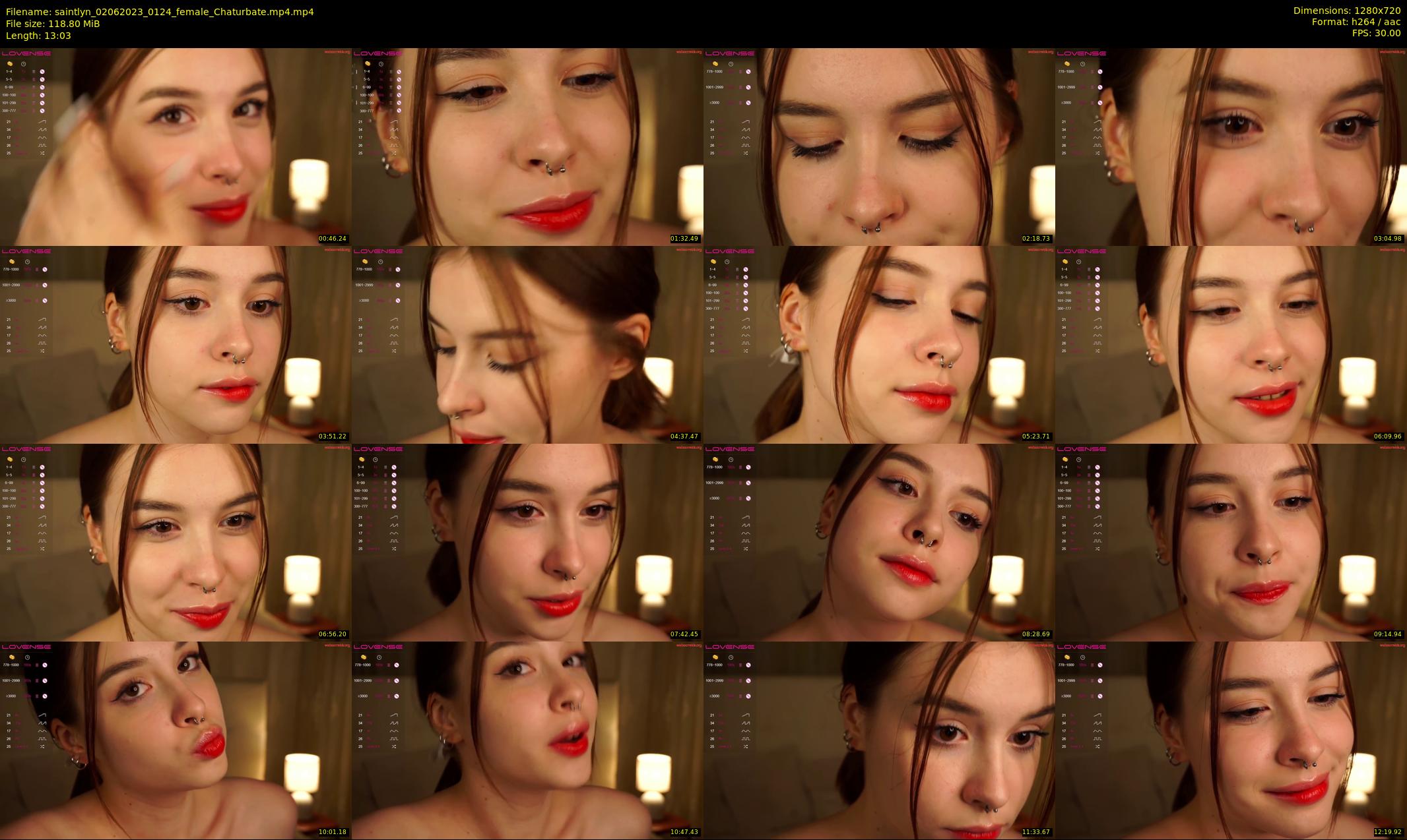 saintlyn — 14 minute Chaturbate female cam show recording, 720p, Jun 2, 2023