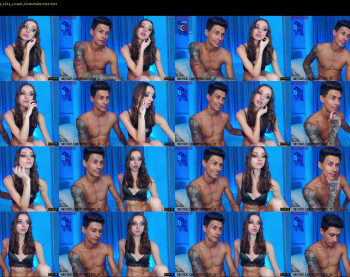 shineblue2728 — 8 minute Chaturbate couple cam show recording, 720p, Jun 1, 2023