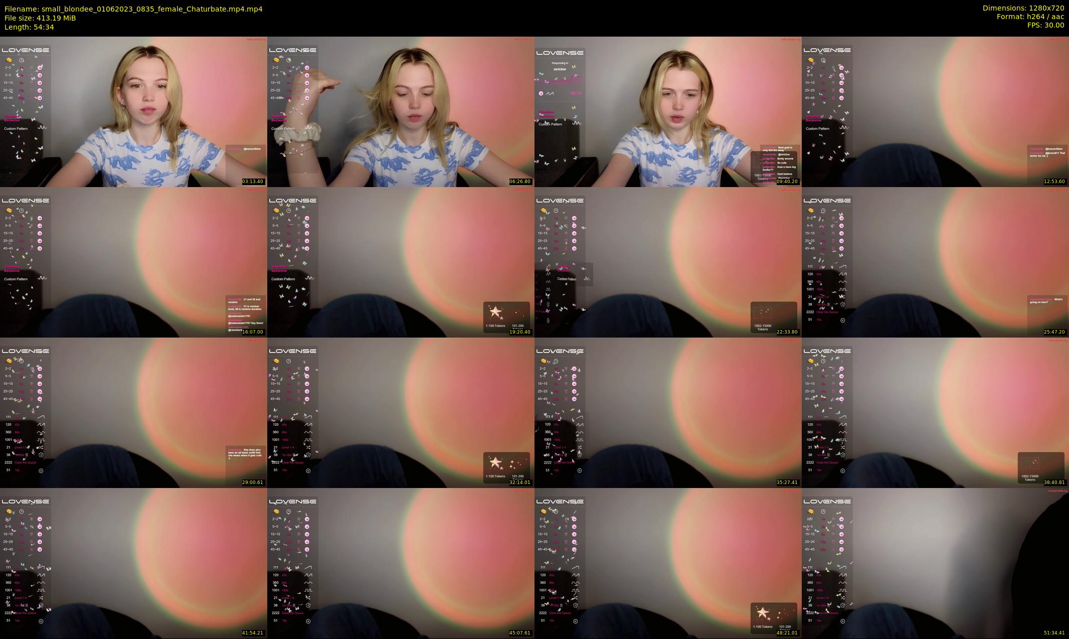 small_blondee — 55 minute Chaturbate female cam show recording, 720p, Jun 1, 2023