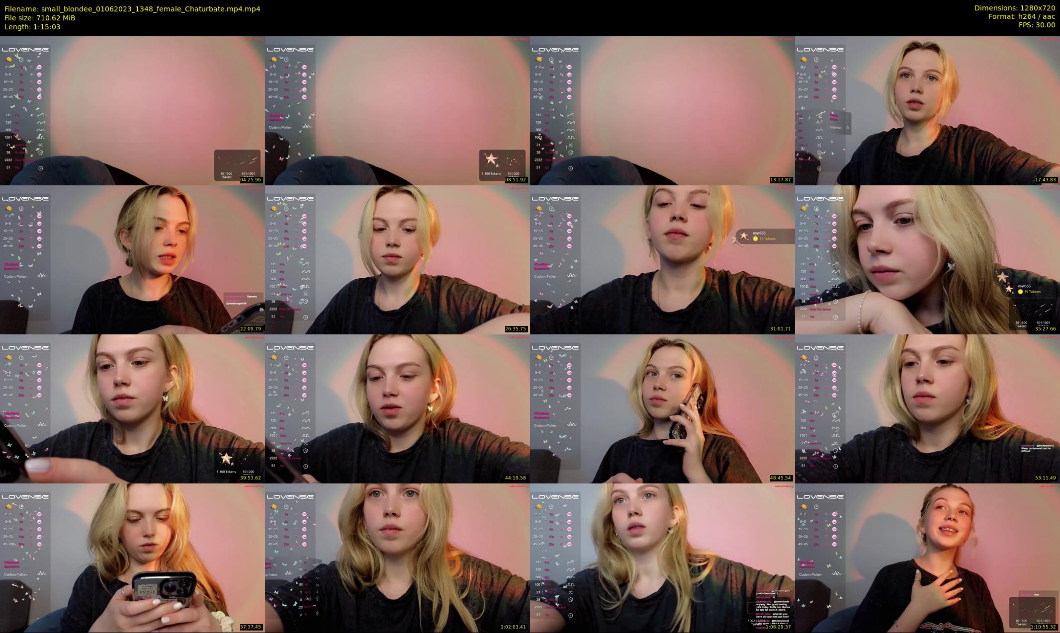 small_blondee — 76 minute Chaturbate female cam show recording, 720p, Jun 1, 2023
