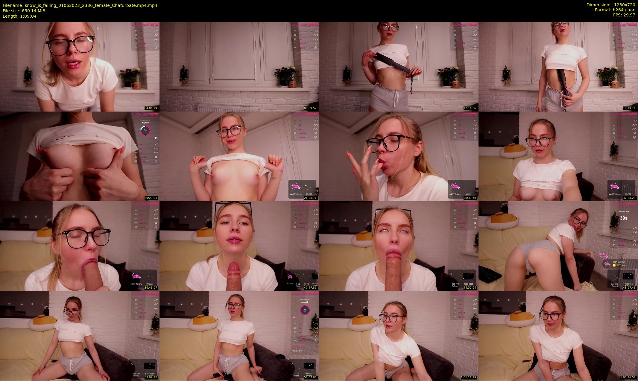 snow_is_falling — 70 minute Chaturbate female cam show recording, 720p, Jun 1, 2023