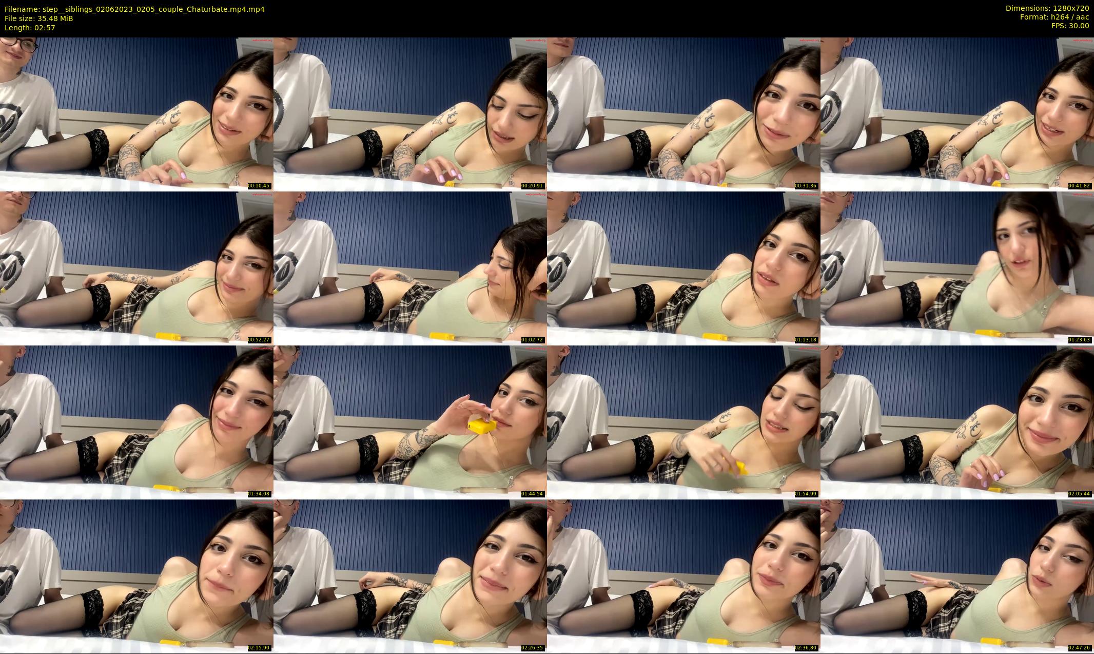 step__siblings — 3 minute Chaturbate couple cam show recording, 720p, Jun 2, 2023