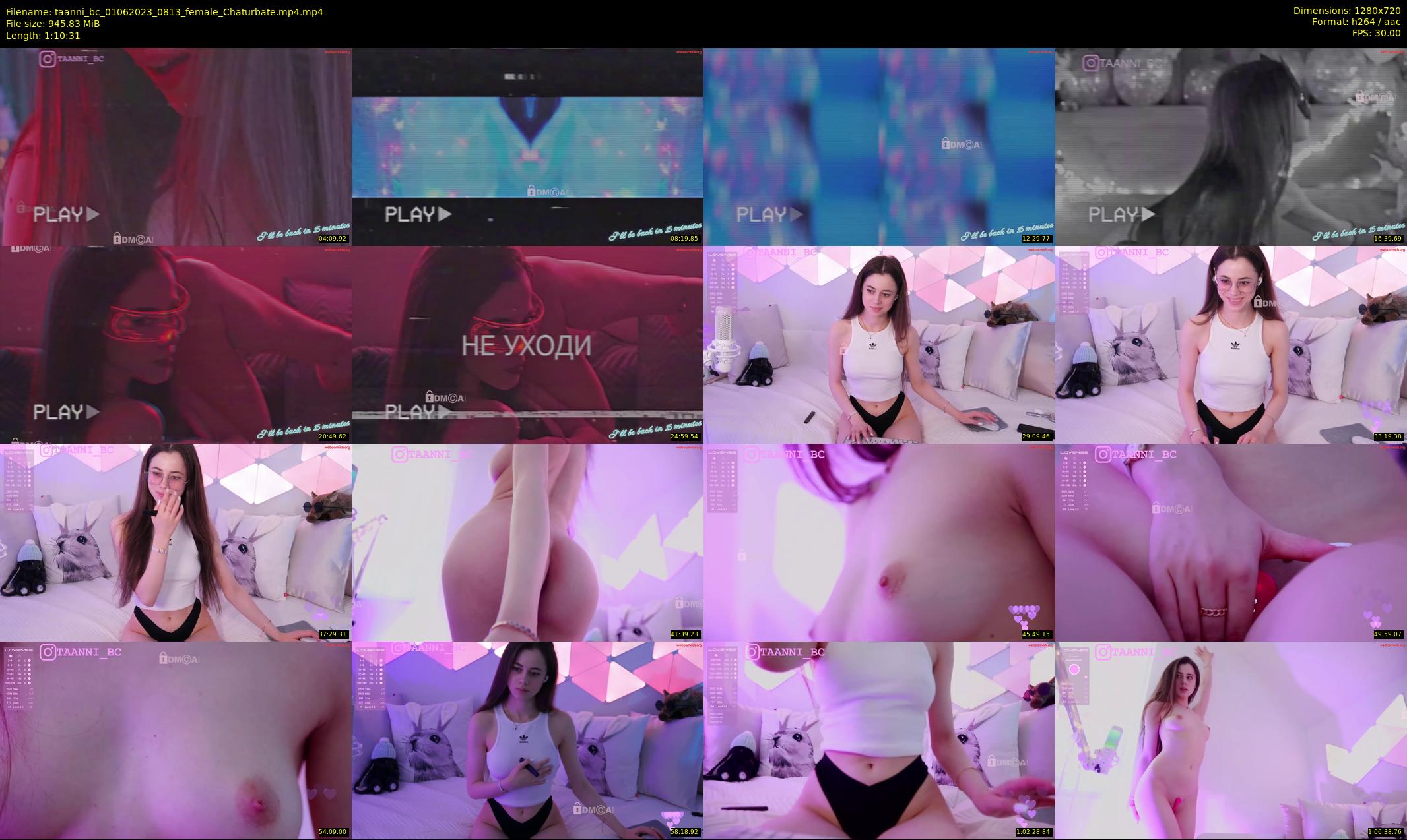 taanni_bc — 71 minute Chaturbate female cam show recording, 720p, Jun 1, 2023