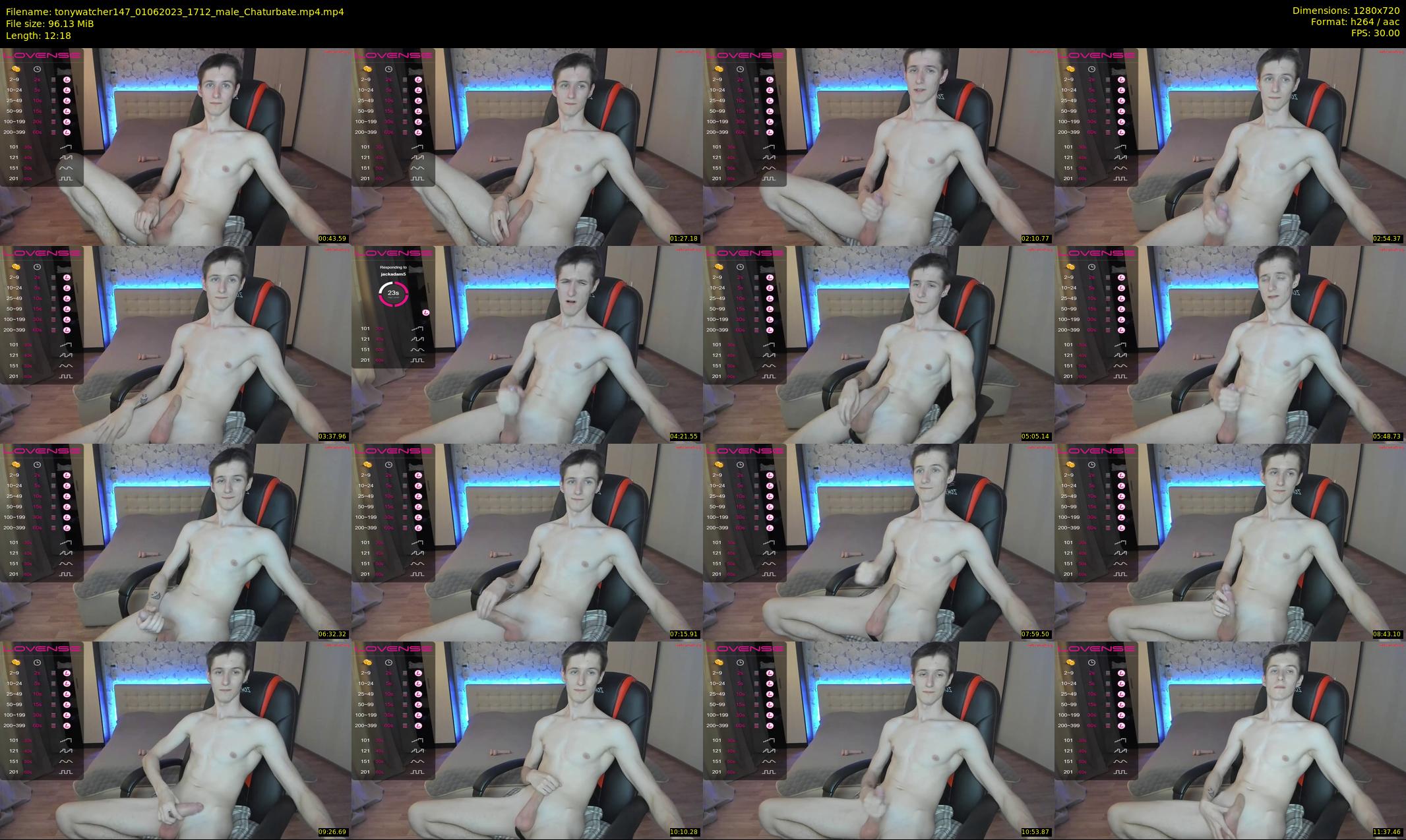 tonywatcher147 — 13 minute Chaturbate male cam show recording, 720p, Jun 1, 2023