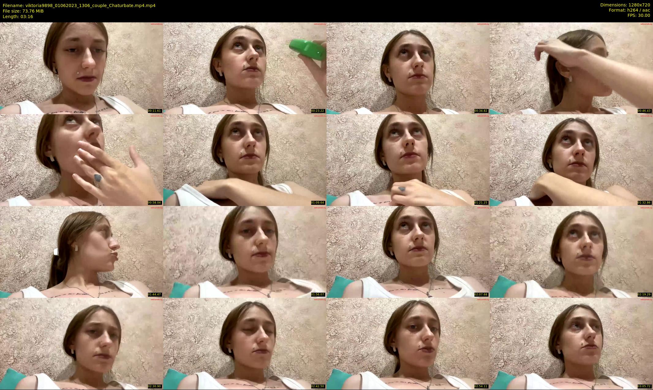 viktoria9898 — 4 minute Chaturbate couple cam show recording, 720p, Jun 1, 2023