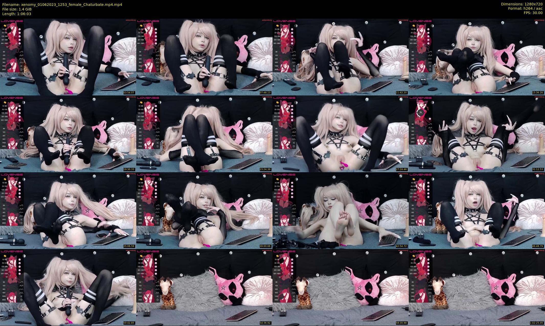 xenomy — 67 minute Chaturbate female cam show recording, 720p, Jun 1, 2023