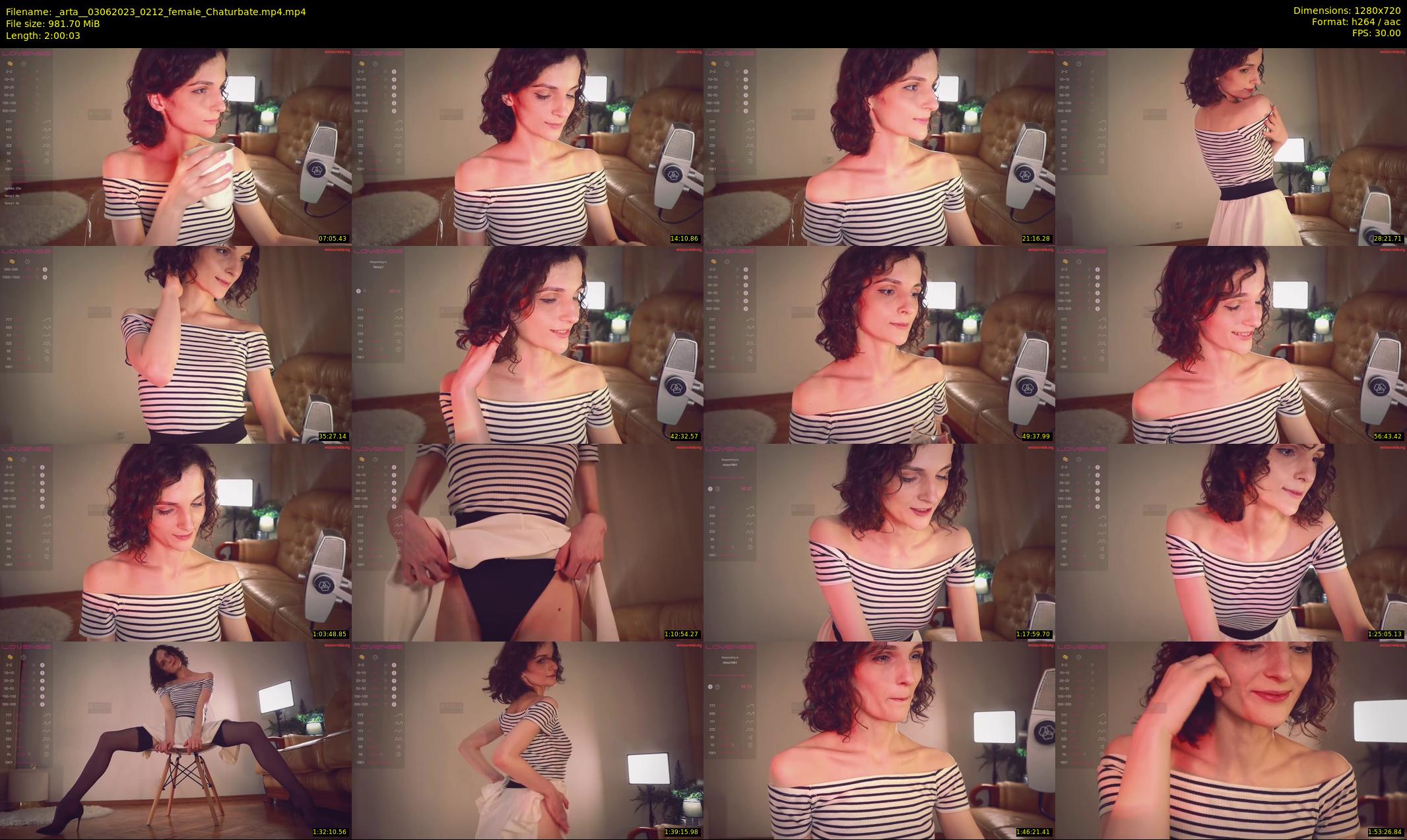 _arta_ — 121 minute Chaturbate female cam show recording, 720p, Jun 3, 2023