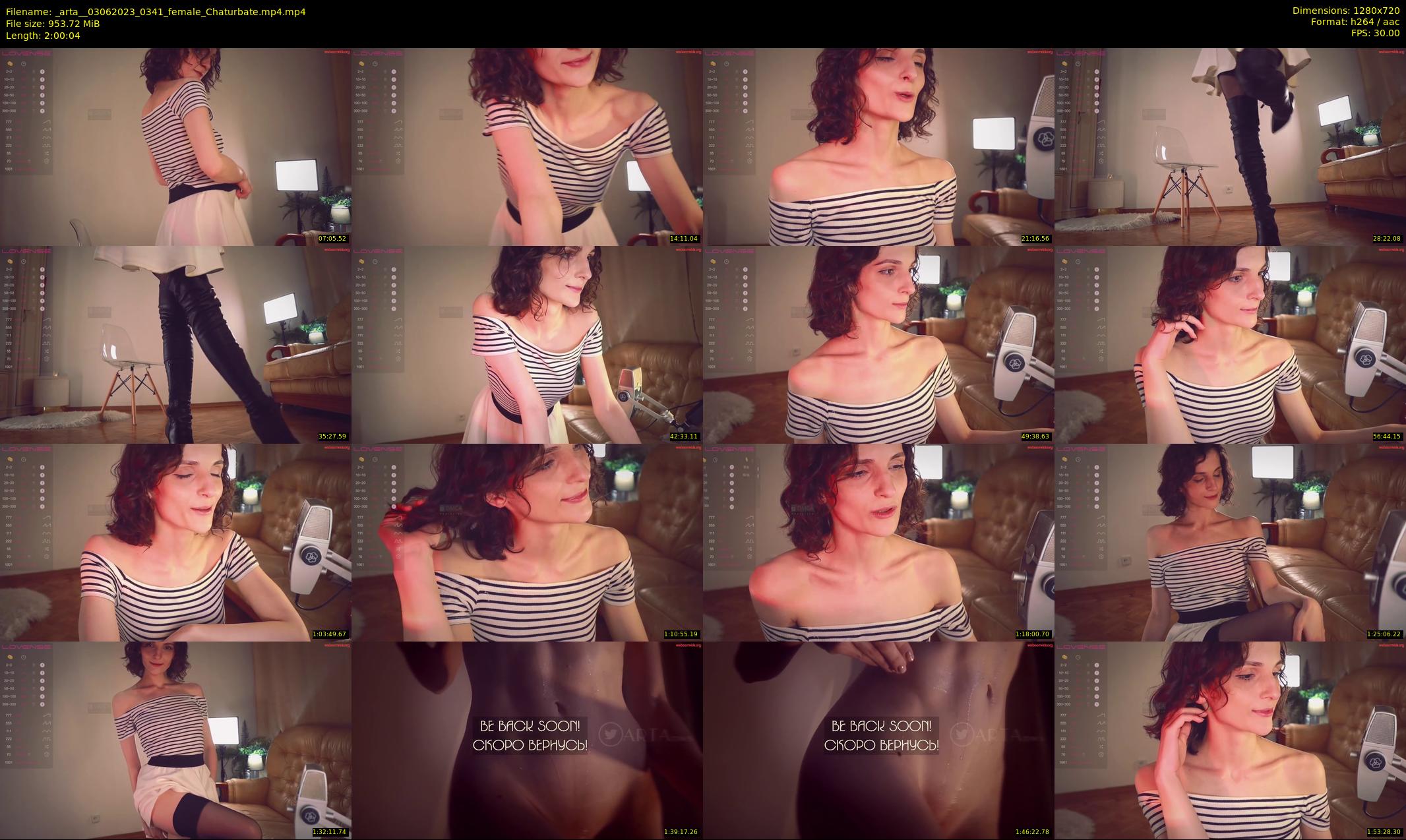 _arta_ — 121 minute Chaturbate female cam show recording, 720p, Jun 3, 2023