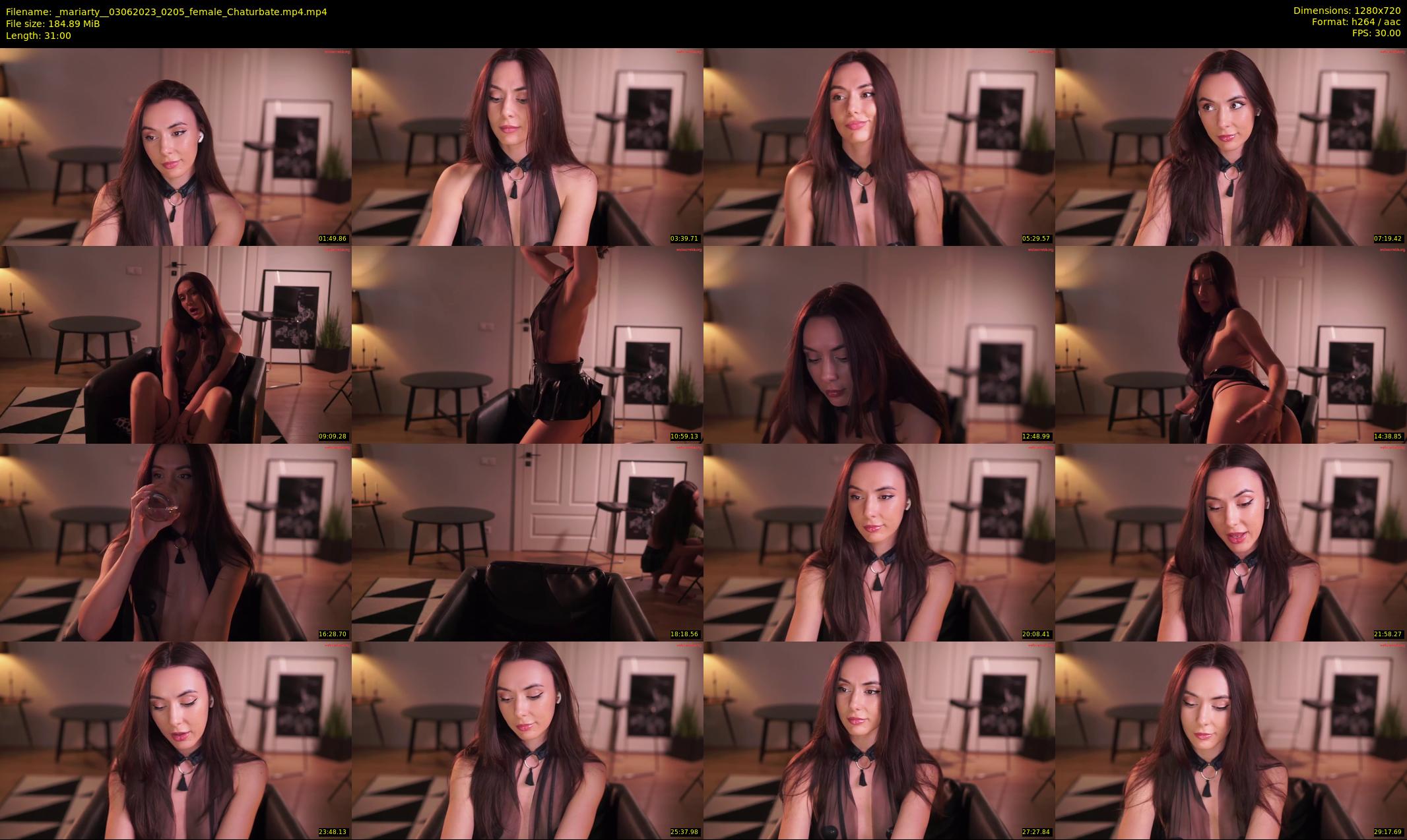 _mariarty_ — 31 minute Chaturbate female cam show recording, 720p, Jun 3, 2023