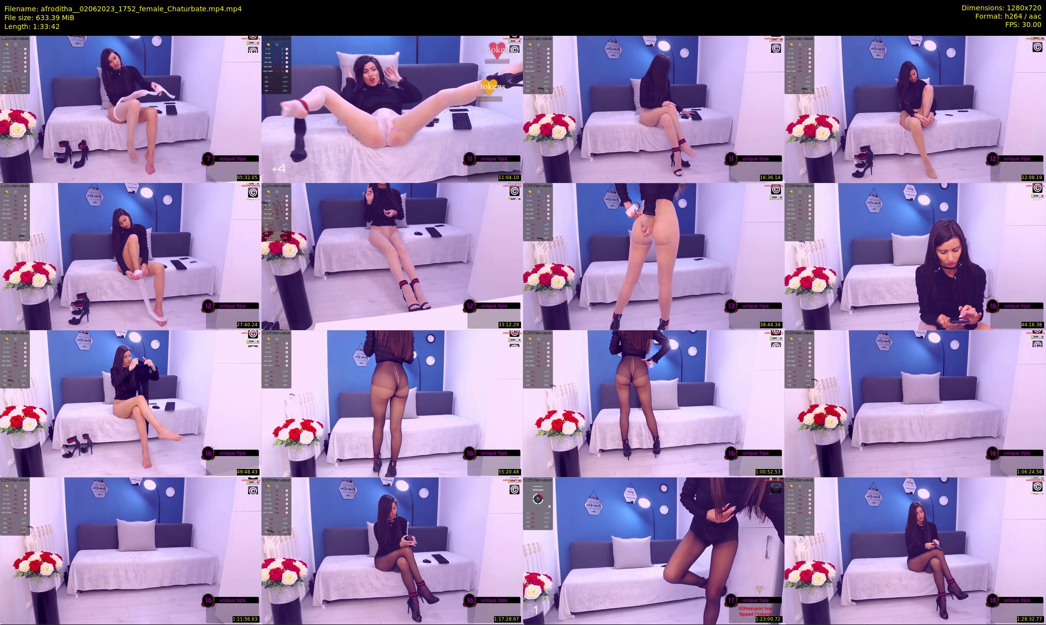 afroditha_ — 94 minute Chaturbate female cam show recording, 720p, Jun 2, 2023