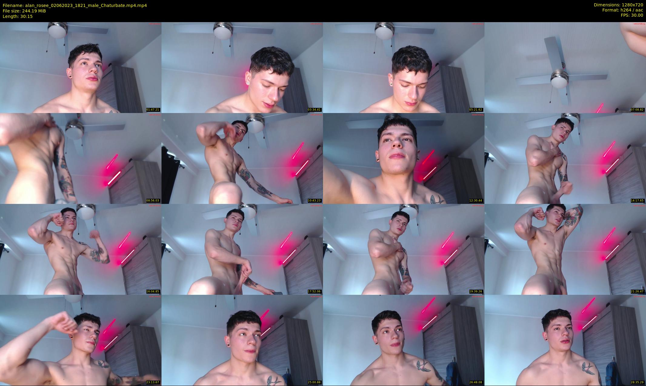 alan_rosee — 31 minute Chaturbate male cam show recording, 720p, Jun 2, 2023