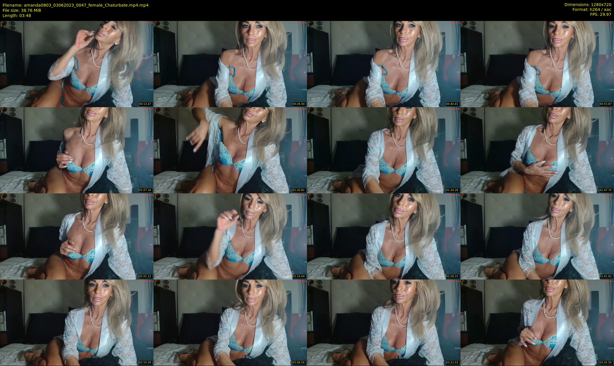 amanda0803 — 4 minute Chaturbate female cam show recording, 720p, Jun 3, 2023