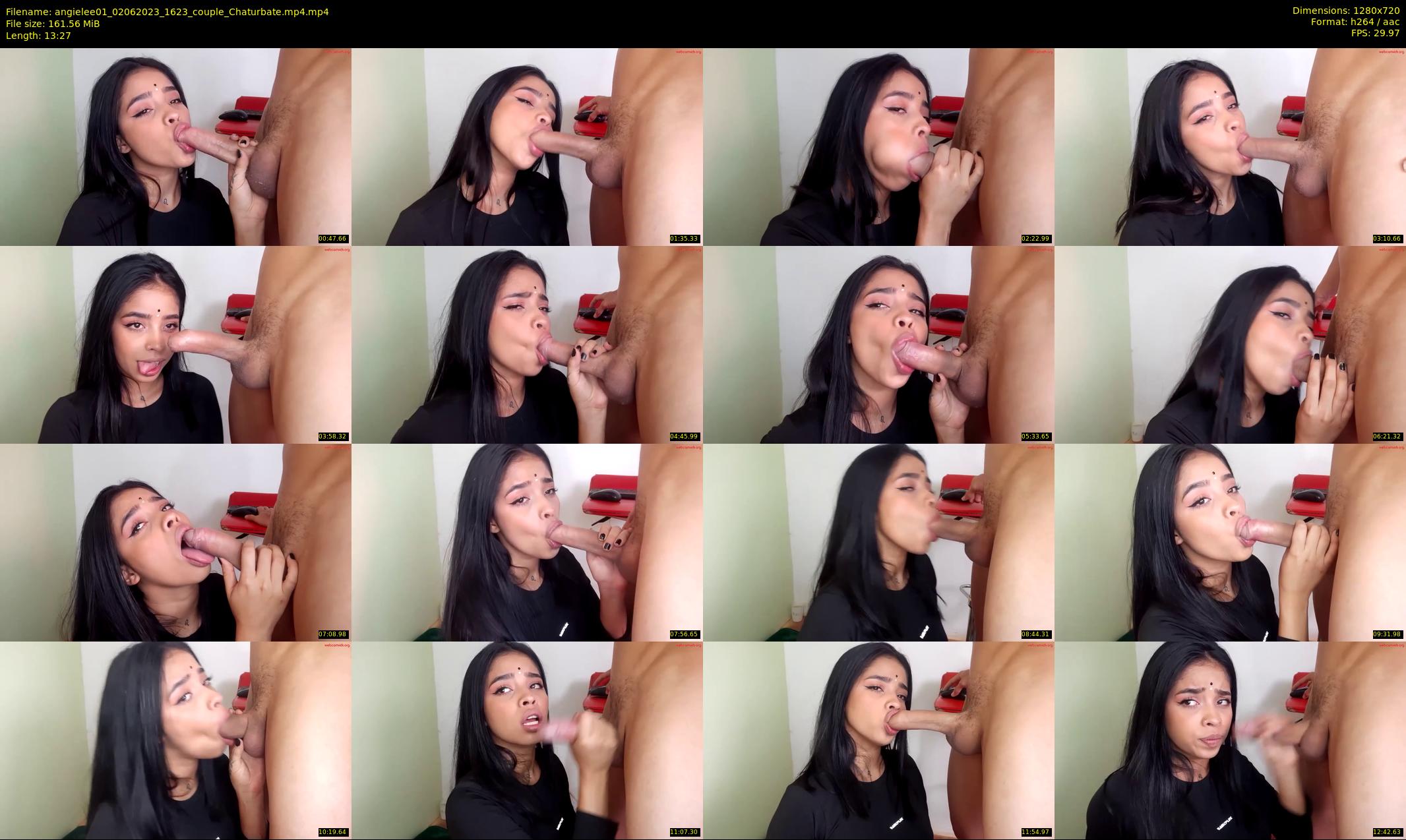 angielee01 — 14 minute Chaturbate couple cam show recording, 720p, Jun 2, 2023