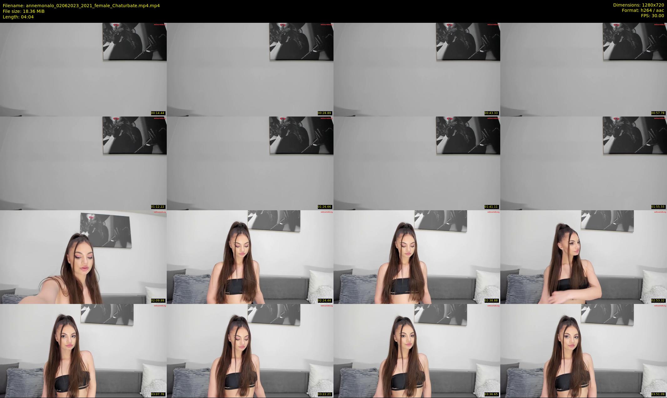 annemonalo — 5 minute Chaturbate female cam show recording, 720p, Jun 2, 2023