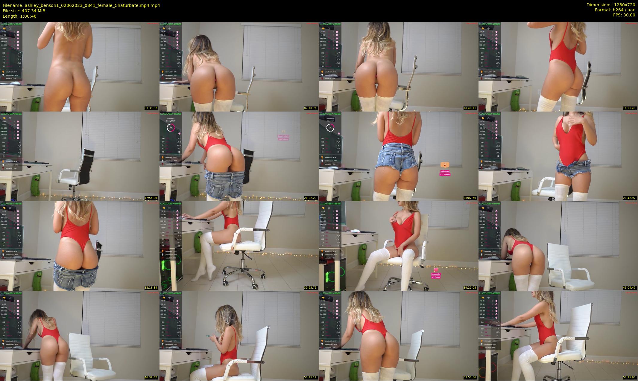 ashley_benson1 — 61 minute Chaturbate female cam show recording, 720p, Jun 2, 2023