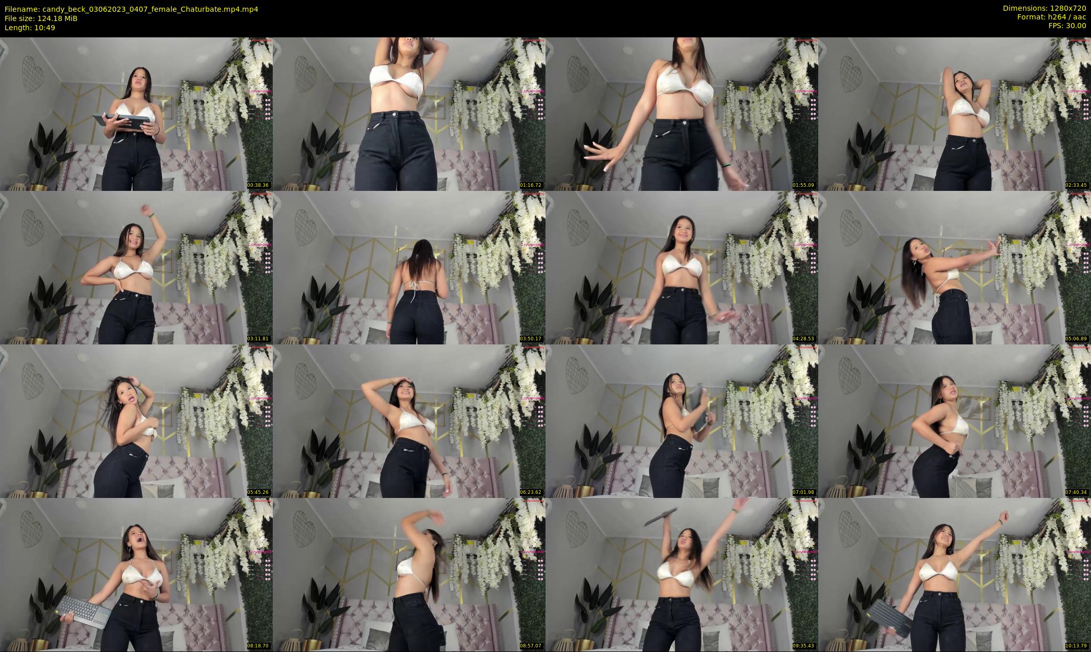 candy_beck — 11 minute Chaturbate female cam show recording, 720p, Jun 3, 2023