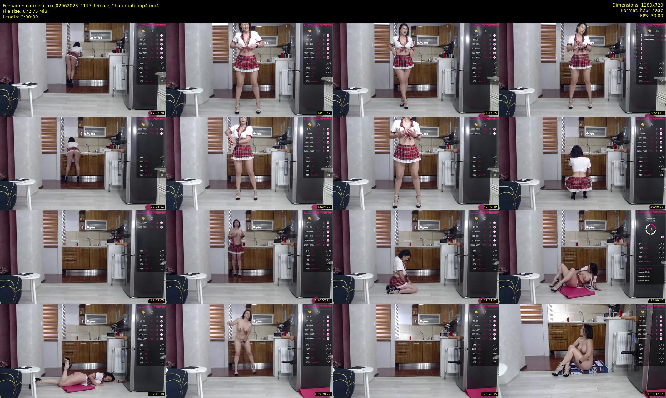 carmela_fox — 121 minute Chaturbate female cam show recording, 720p, Jun 2, 2023