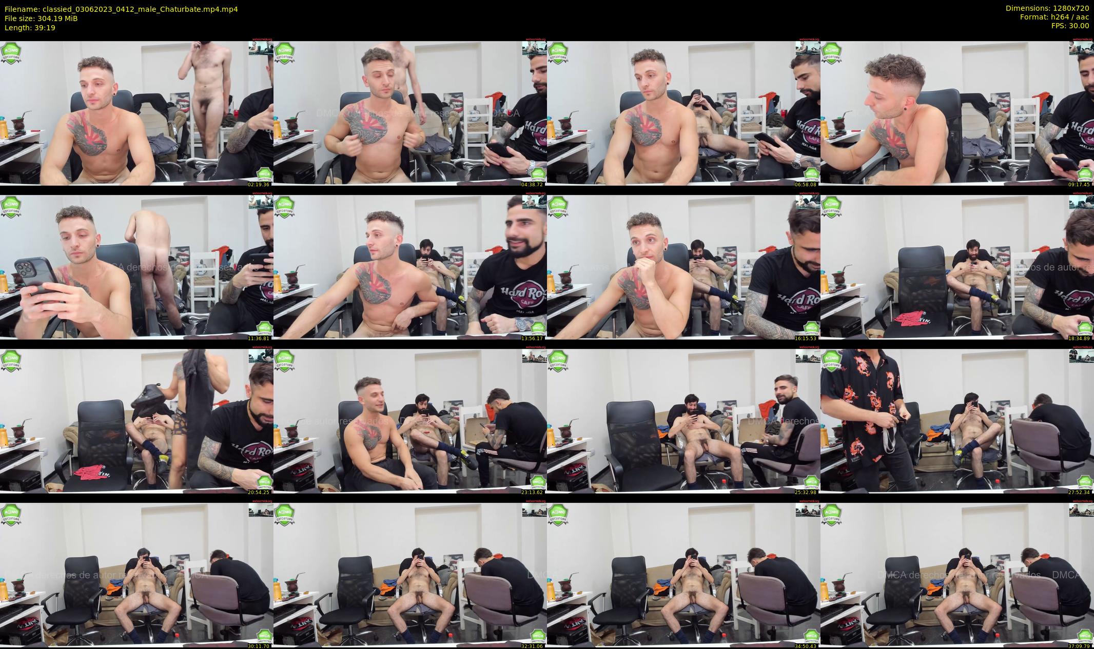classied — 40 minute Chaturbate male cam show recording, 720p, Jun 3, 2023