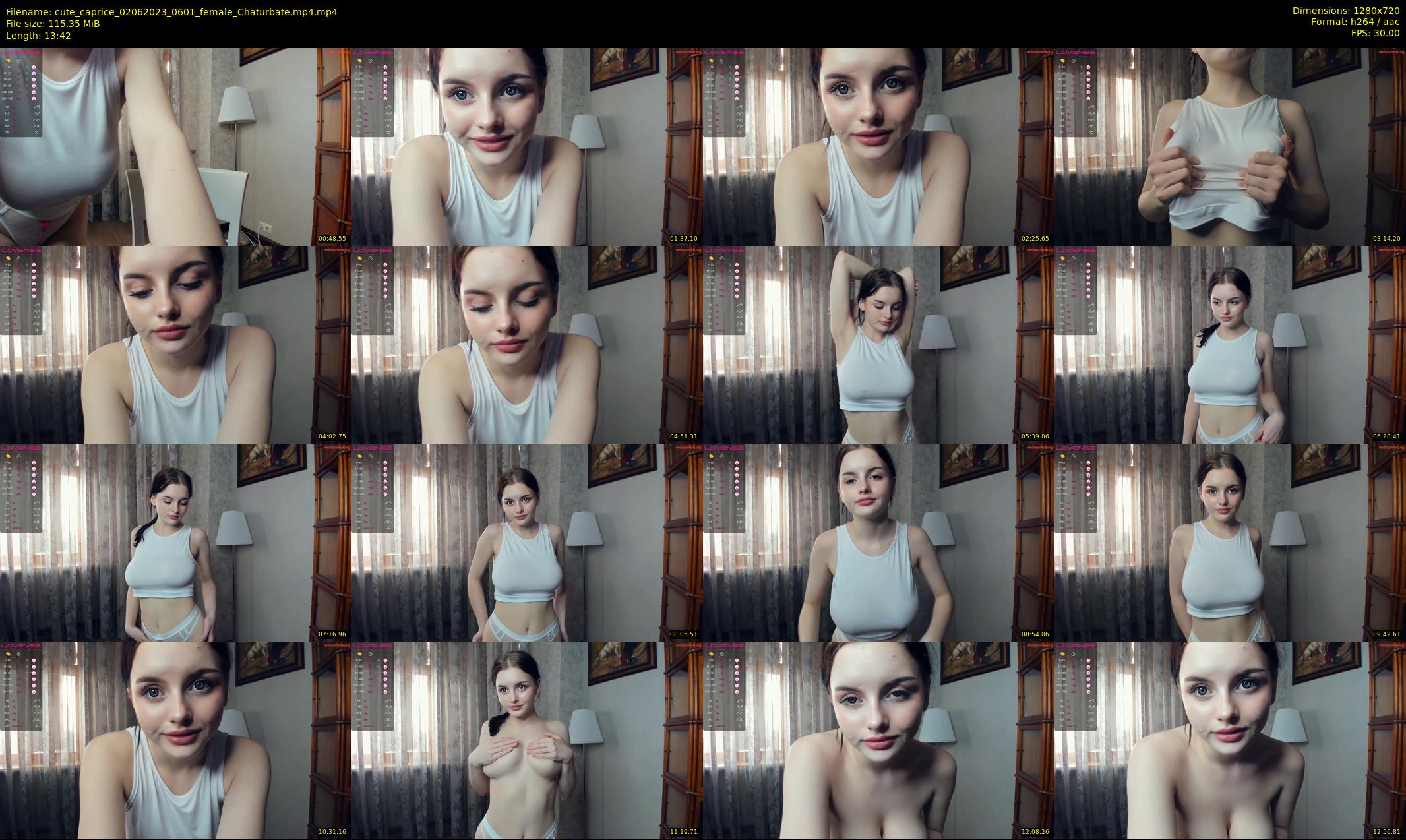 cute_caprice — 14 minute Chaturbate female cam show recording, 720p, Jun 2, 2023
