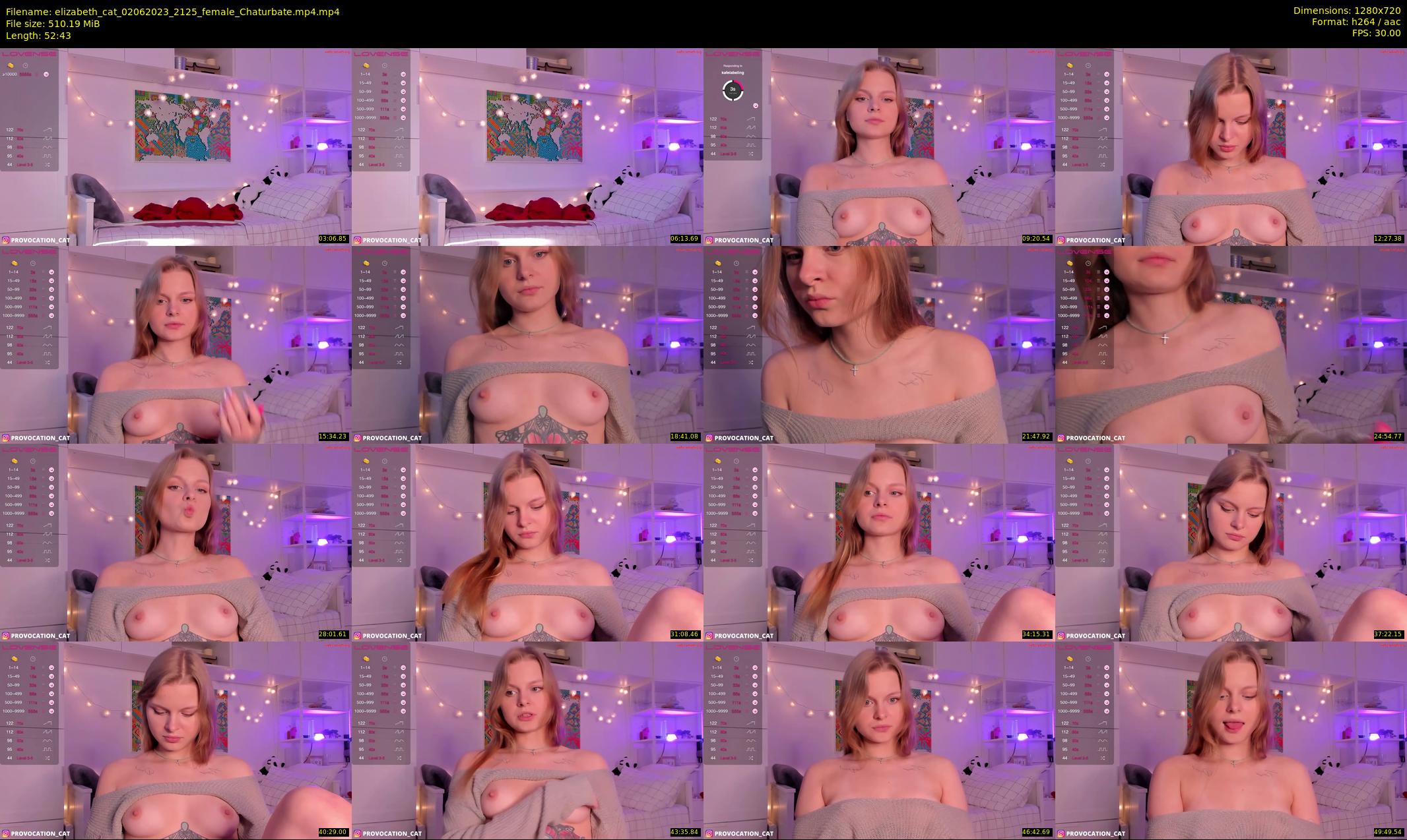 elizabeth_cat — 53 minute Chaturbate female cam show recording, 720p, Jun 2, 2023