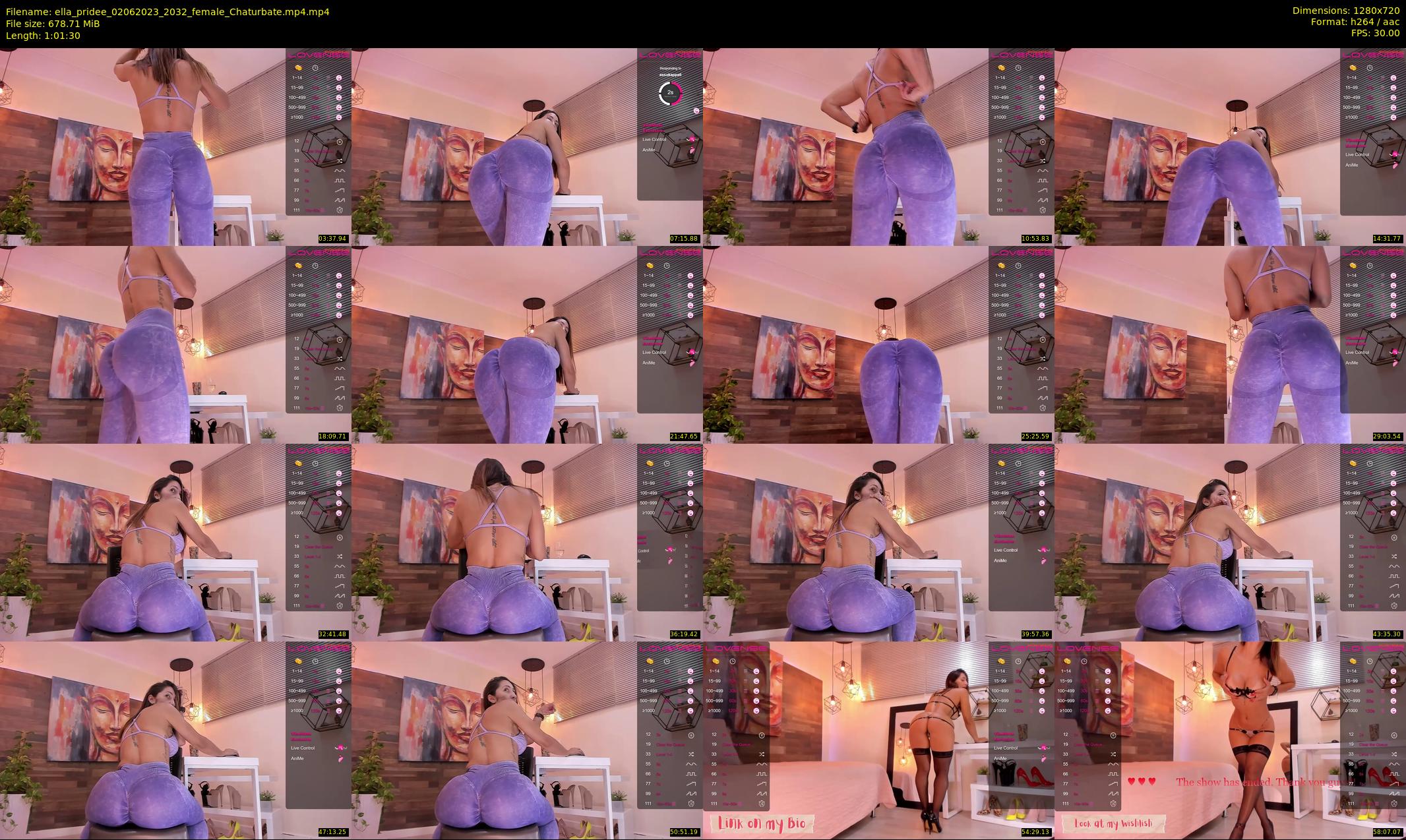 ella_pridee — 62 minute Chaturbate female cam show recording, 720p, Jun 2, 2023