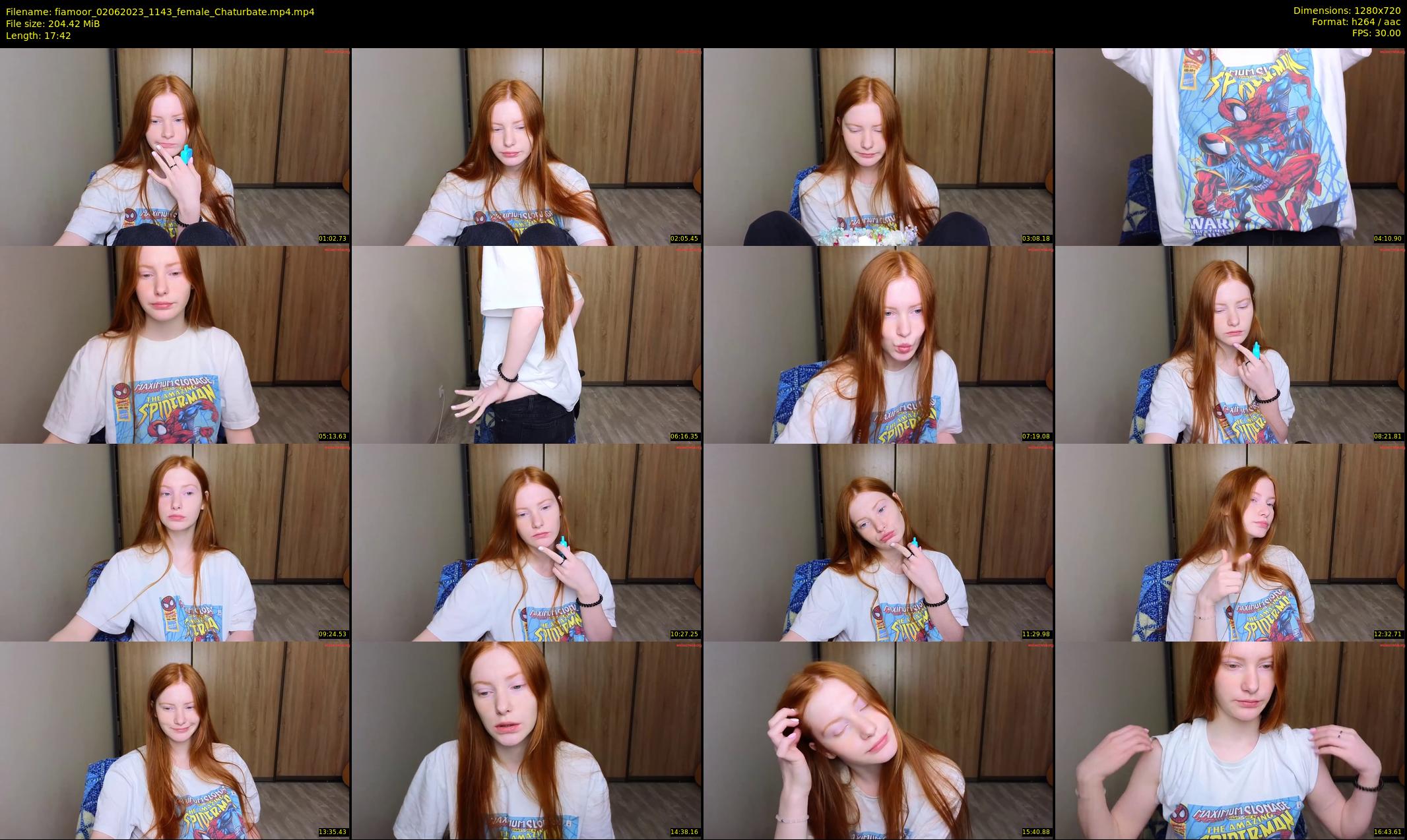 fiamoor — 18 minute Chaturbate female cam show recording, 720p, Jun 2, 2023