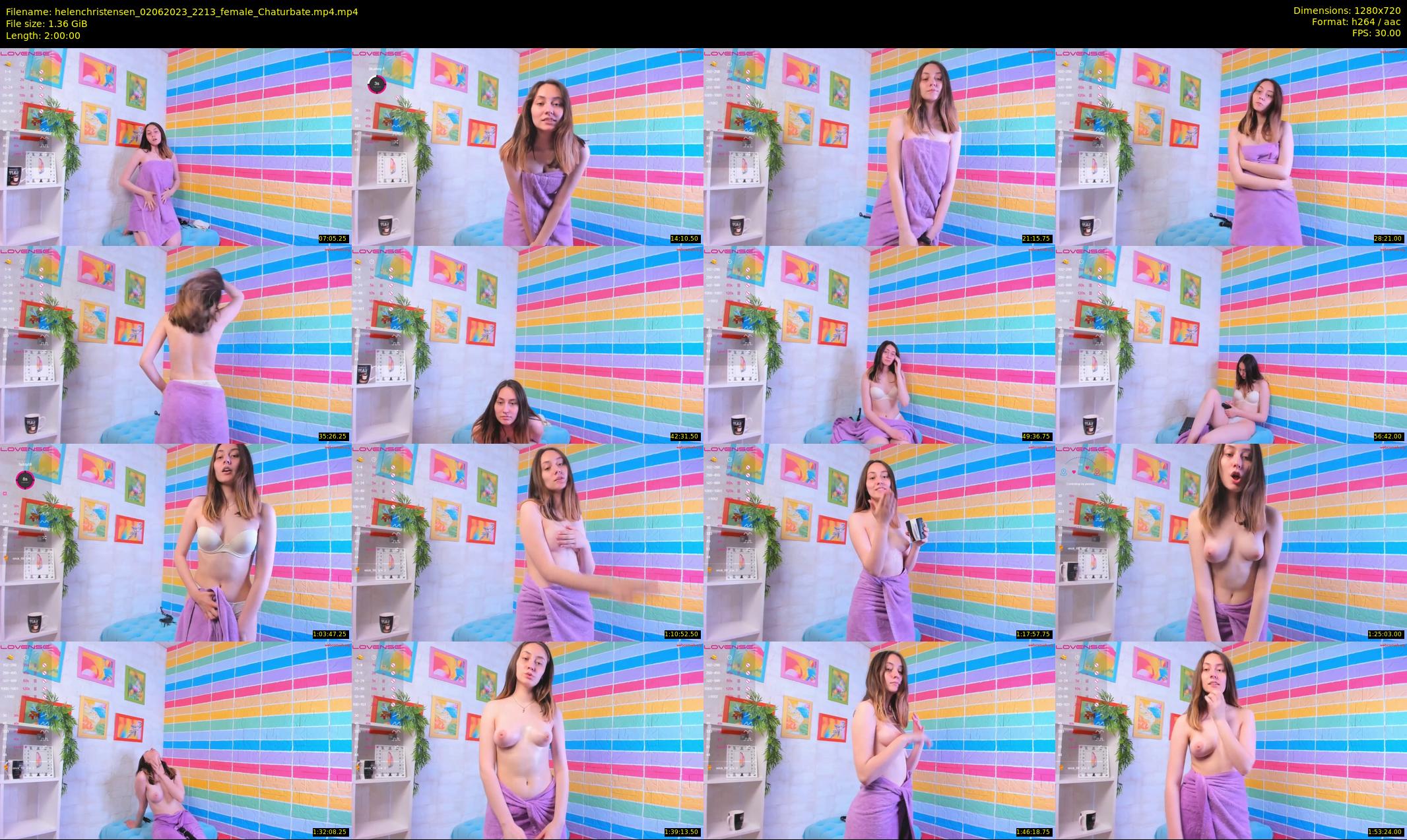 helenchristensen — 120 minute Chaturbate female cam show recording, 720p, Jun 2, 2023