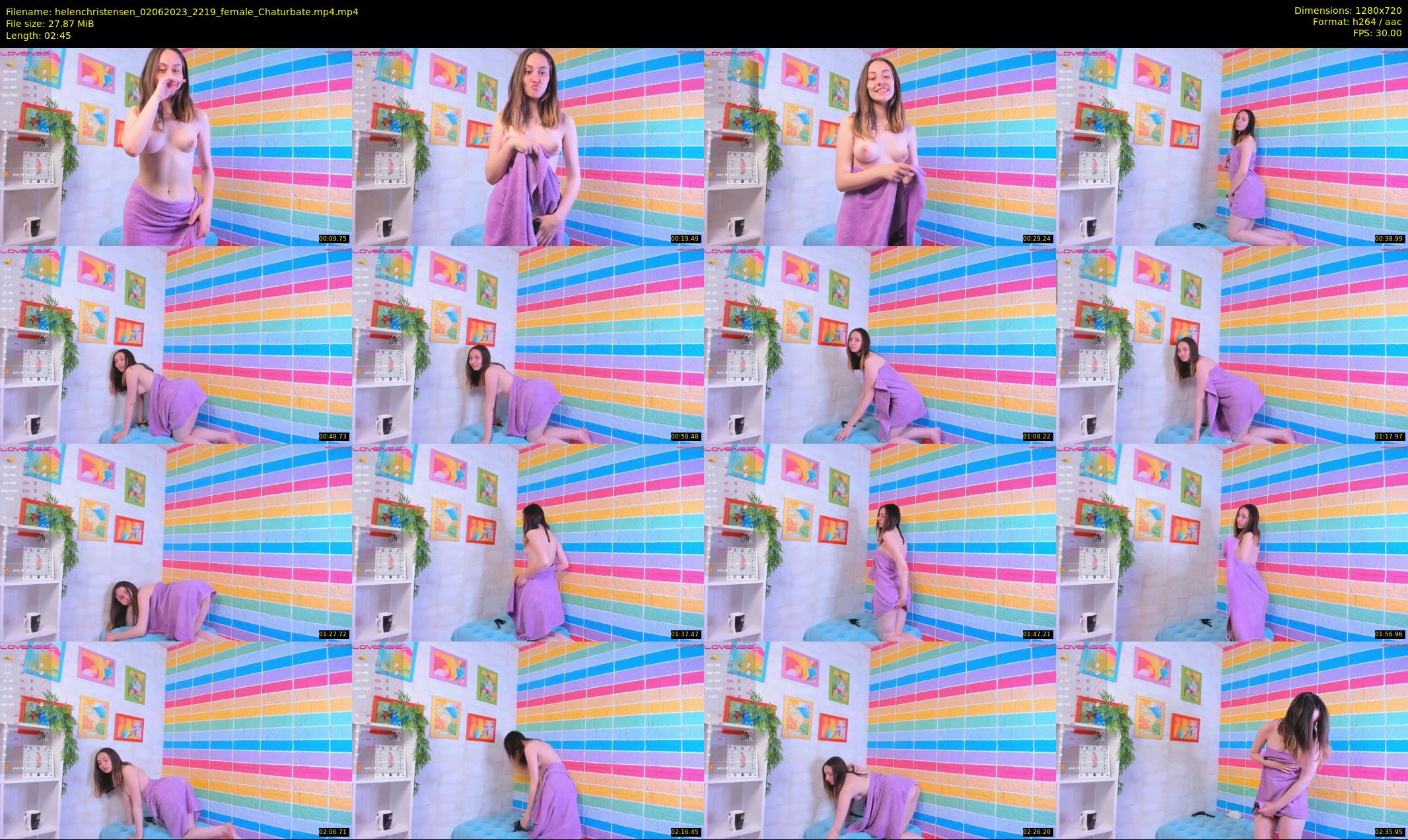 helenchristensen — 3 minute Chaturbate female cam show recording, 720p, Jun 2, 2023