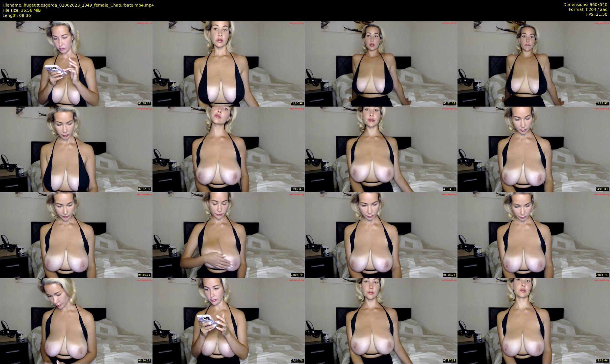 hugetittiesgerda — 9 minute Chaturbate female cam show recording, 480p, Jun 2, 2023