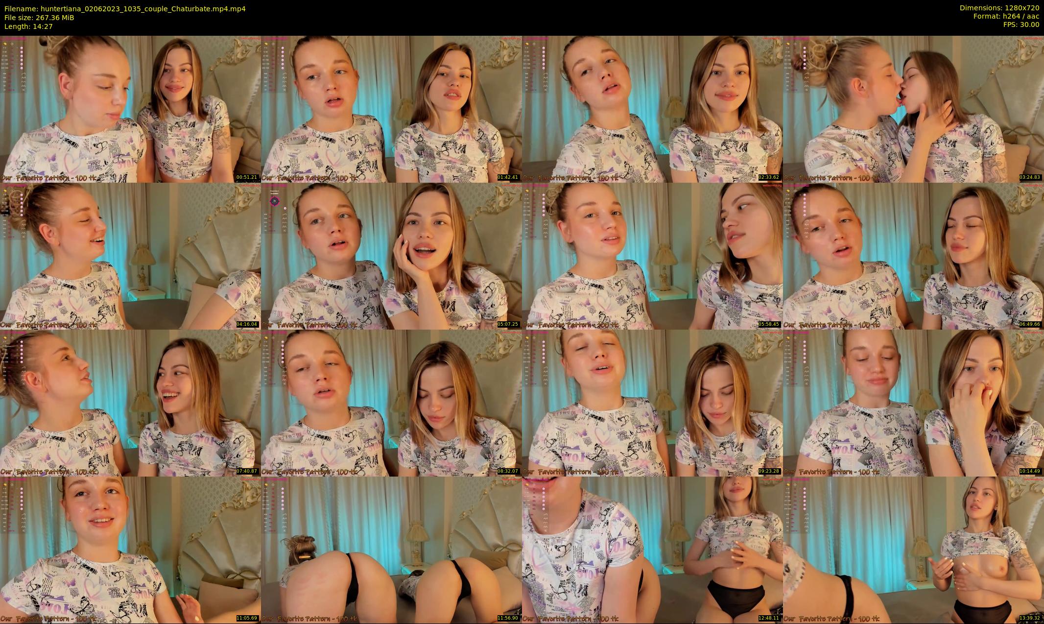 huntertiana — 15 minute Chaturbate female cam show recording, 720p, Jun 2, 2023