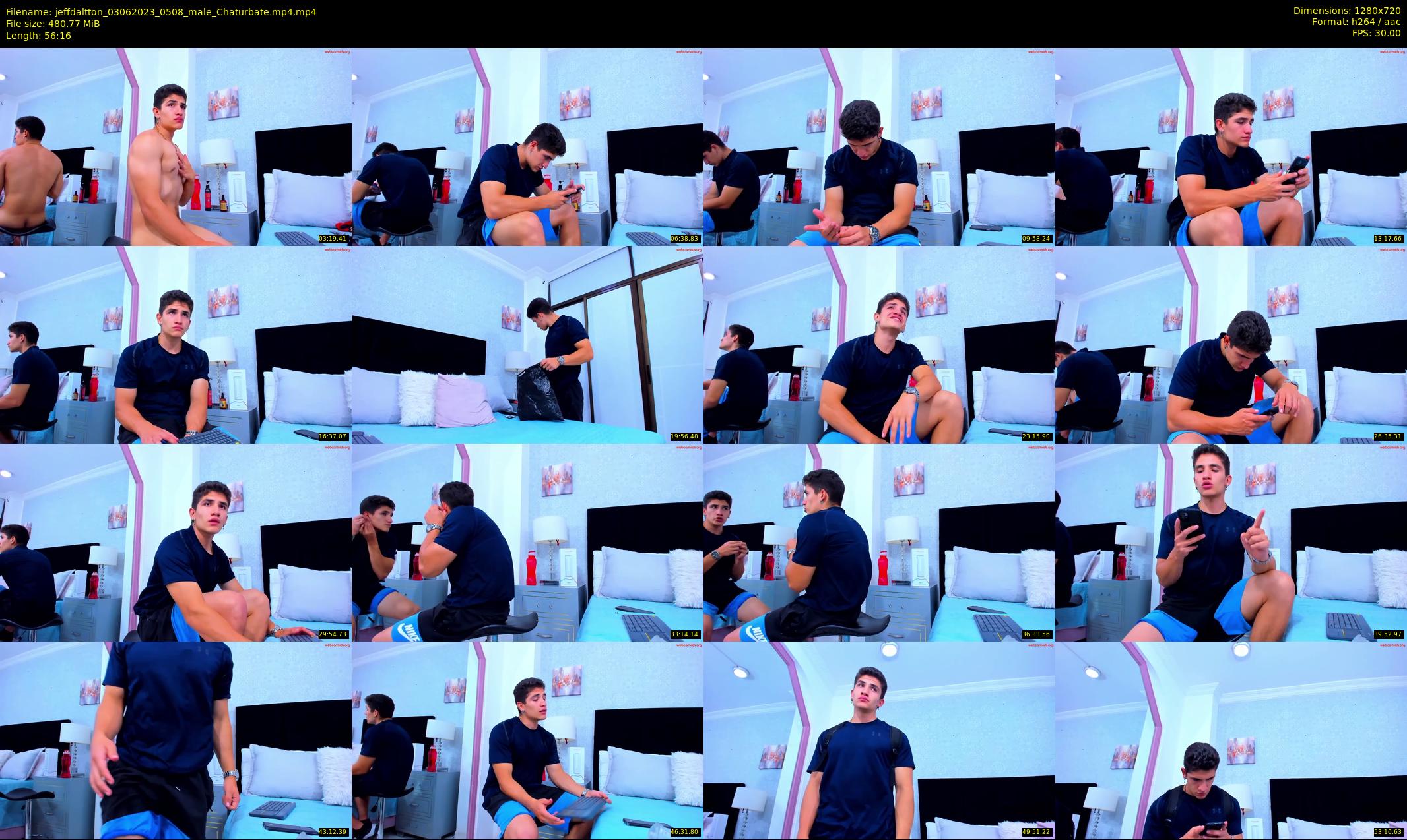 jeffdaltton — 57 minute Chaturbate male cam show recording, 720p, Jun 3, 2023