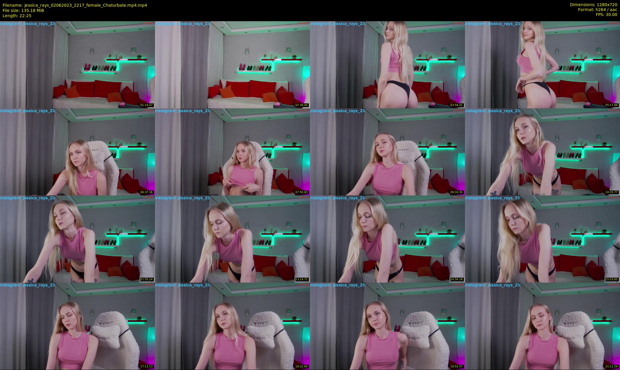 jessica_rays — 23 minute Chaturbate couple cam show recording, 720p, Jun 2, 2023