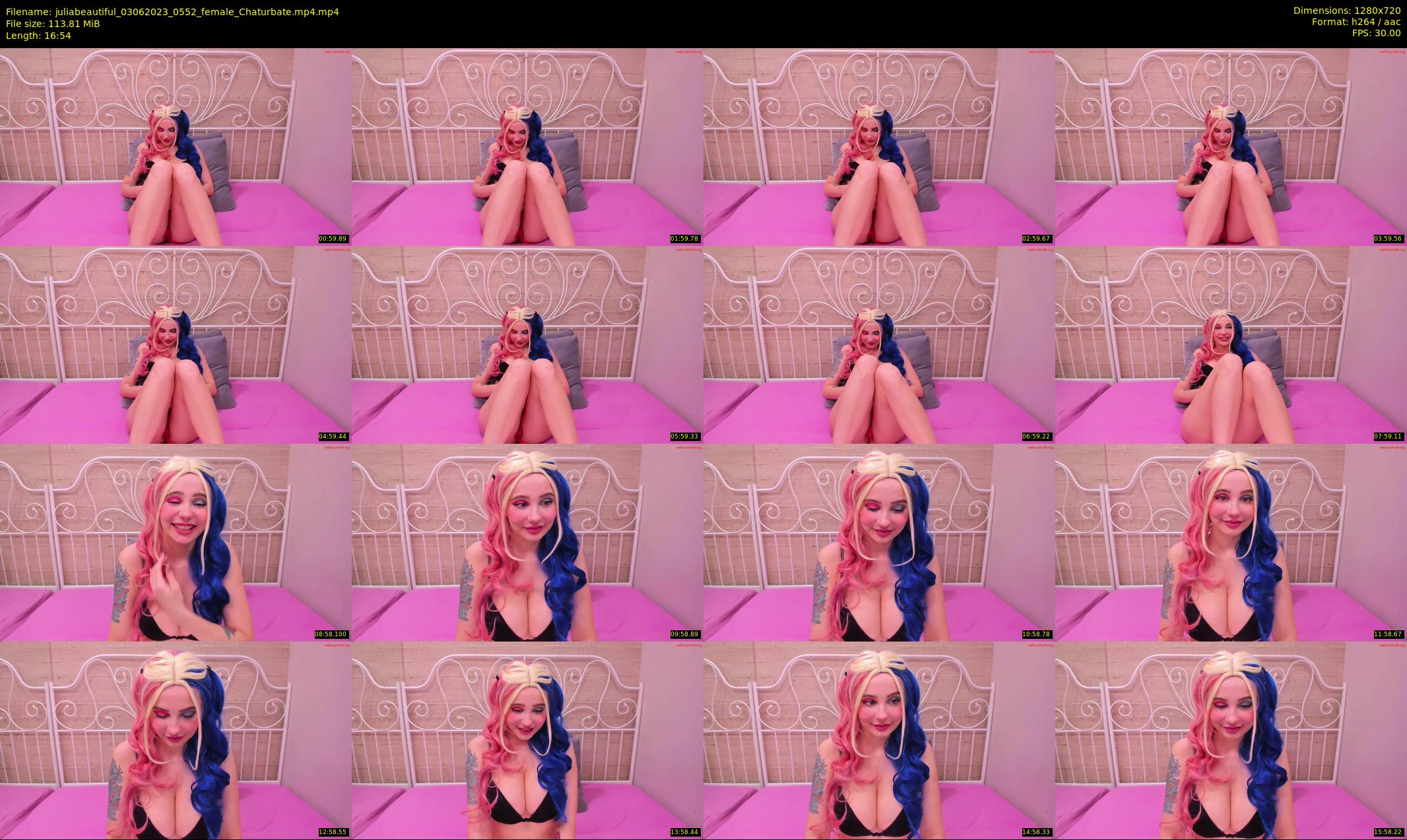 juliabeautiful — 17 minute Chaturbate female cam show recording, 720p, Jun 3, 2023