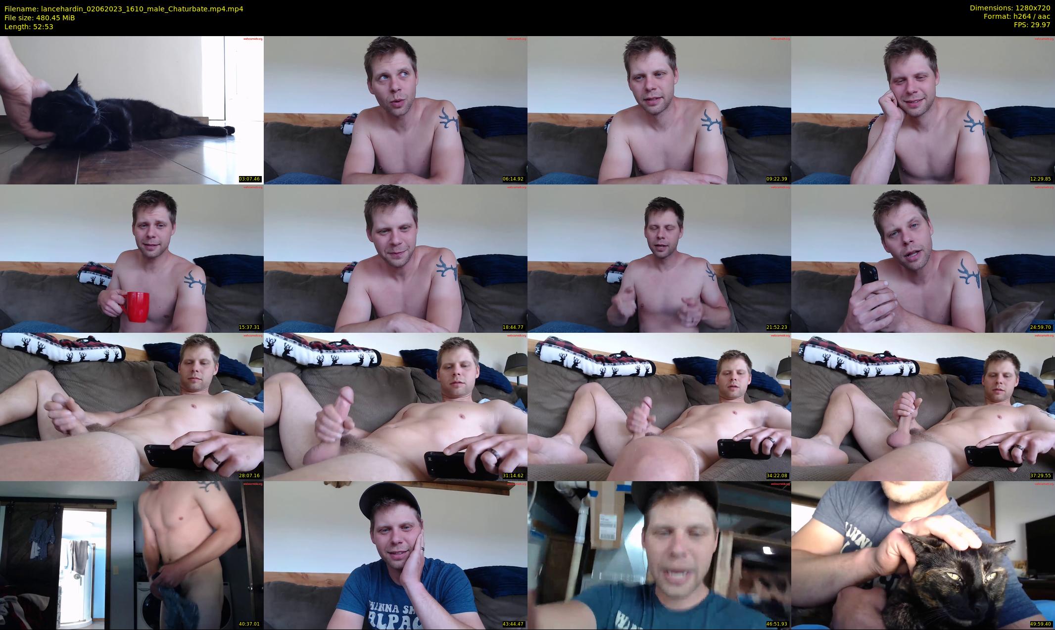 lancehardin — 53 minute Chaturbate male cam show recording, 720p, Jun 2, 2023