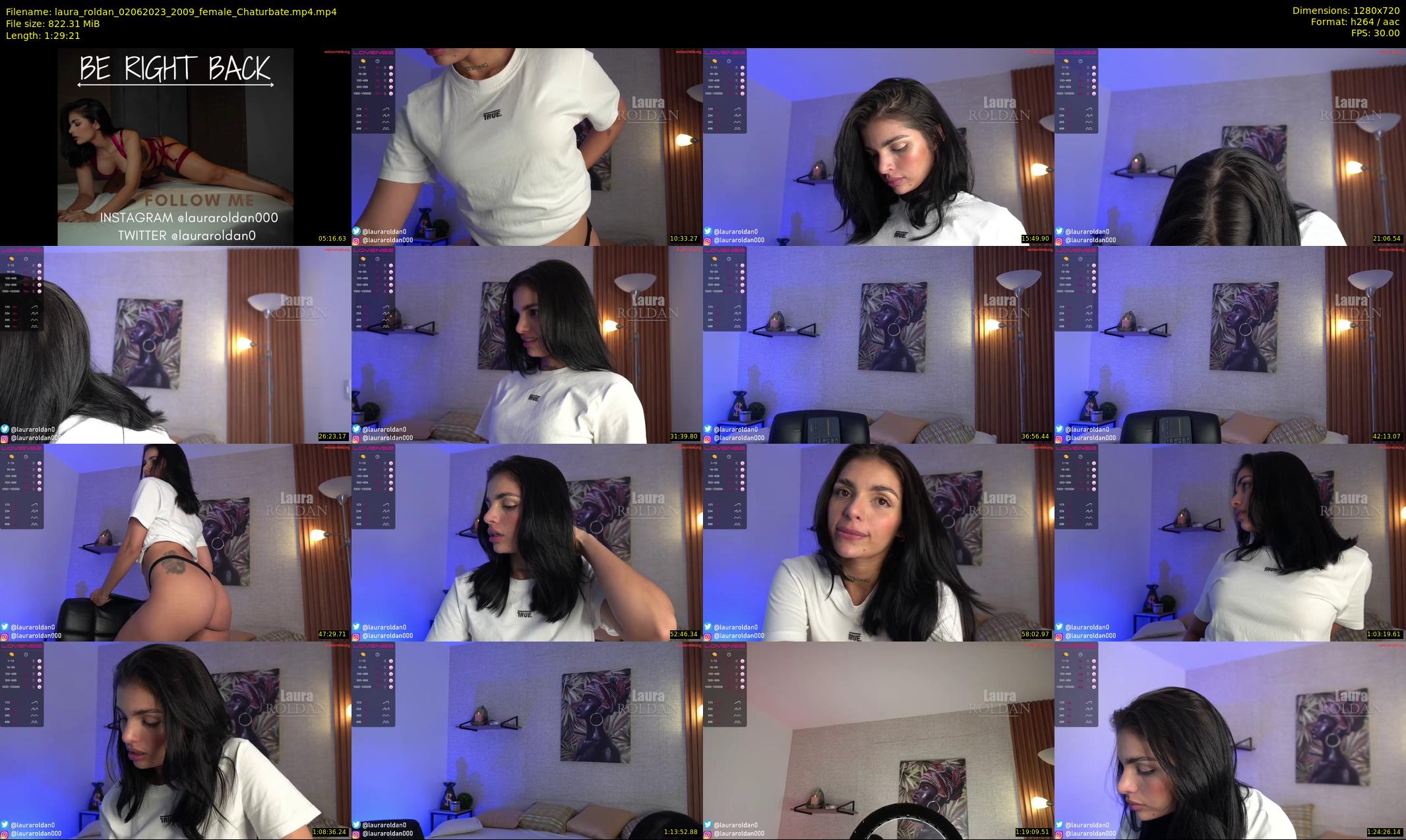 laura_roldan — 90 minute Chaturbate female cam show recording, 720p, Jun 2, 2023