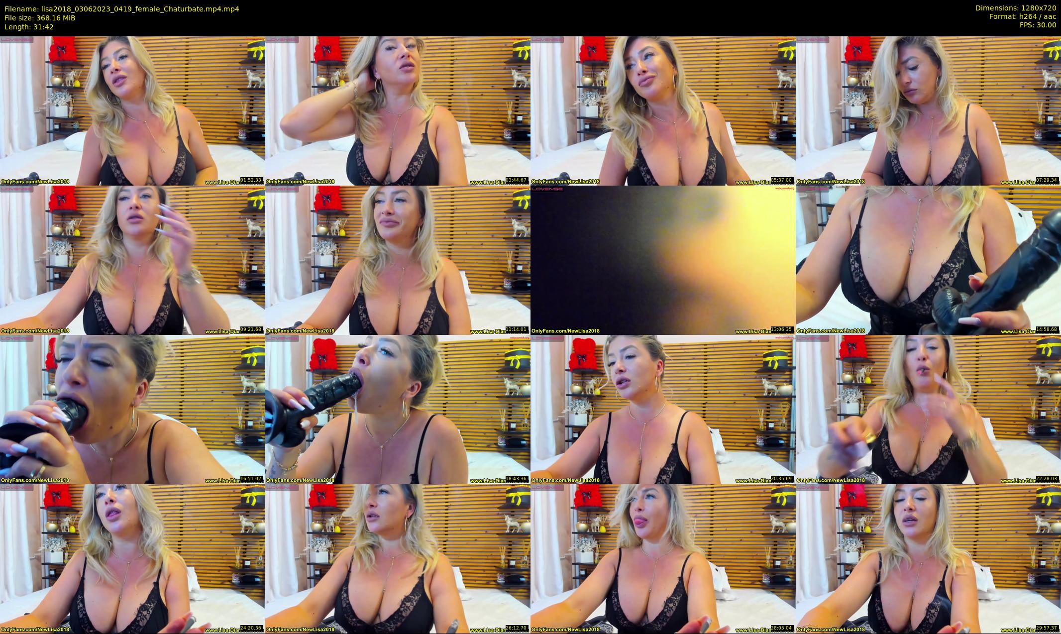 lisa2018 — 32 minute Chaturbate female cam show recording, 720p, Jun 3, 2023