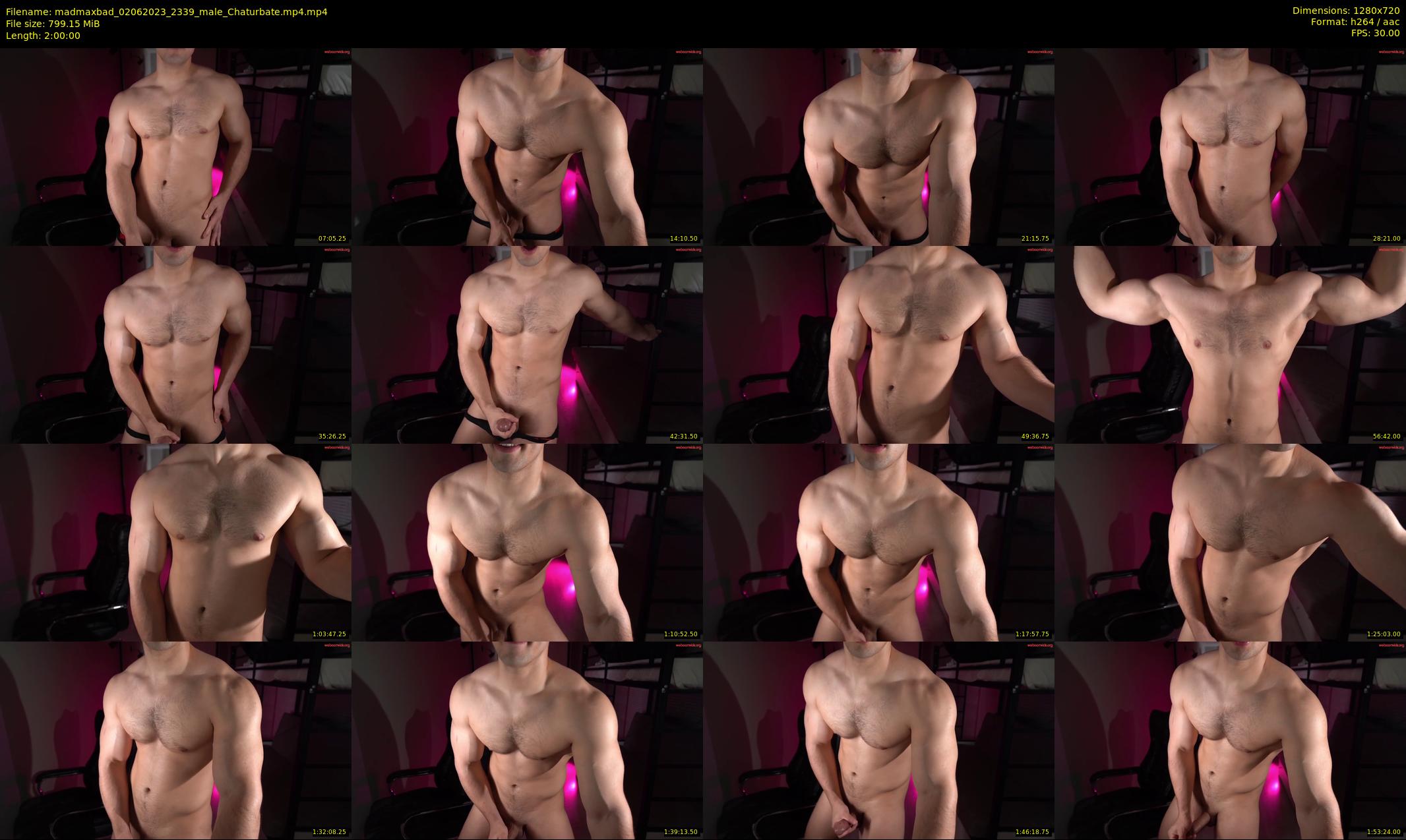 madmaxbad — 120 minute Chaturbate male cam show recording, 720p, Jun 2, 2023