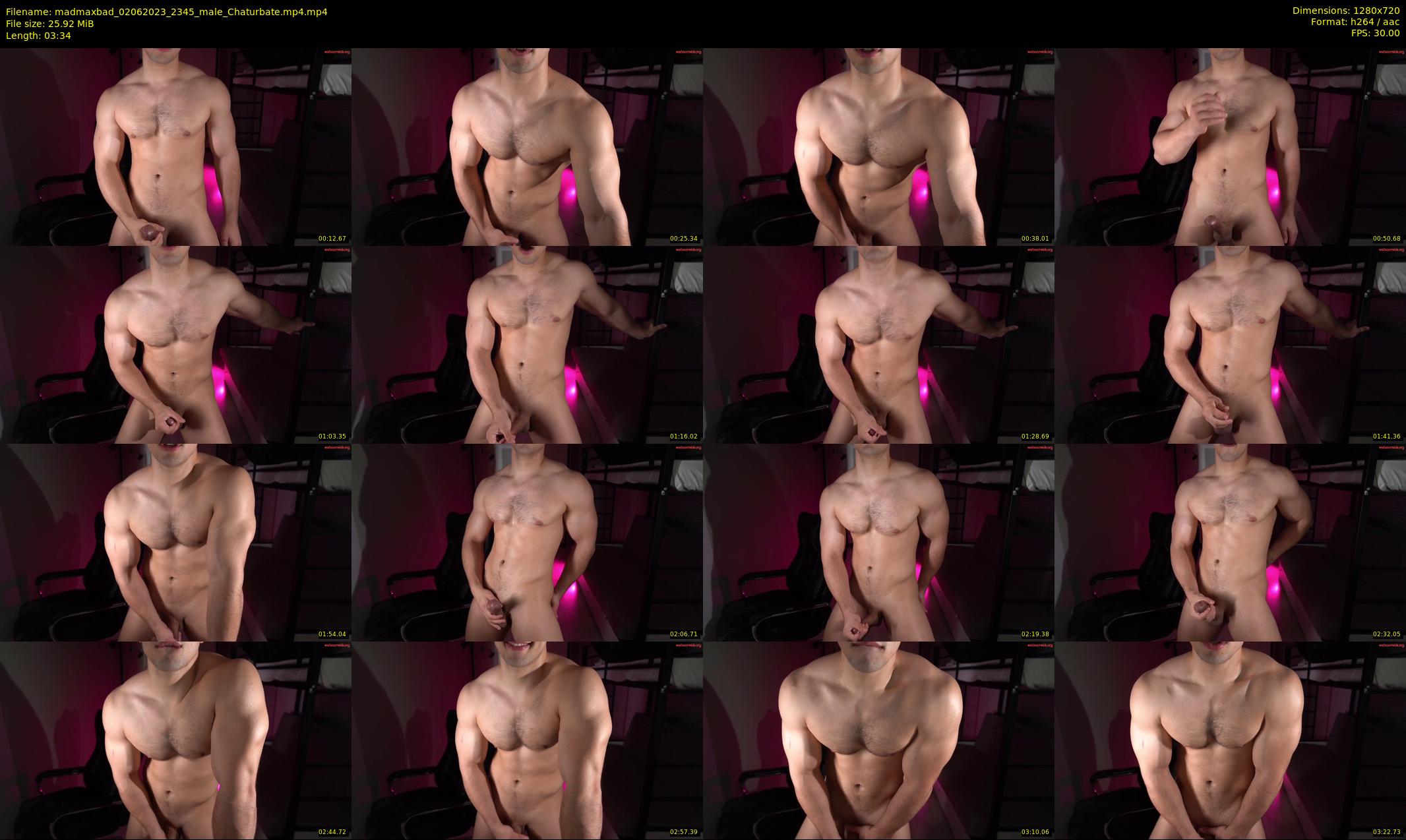 madmaxbad — 4 minute Chaturbate male cam show recording, 720p, Jun 2, 2023