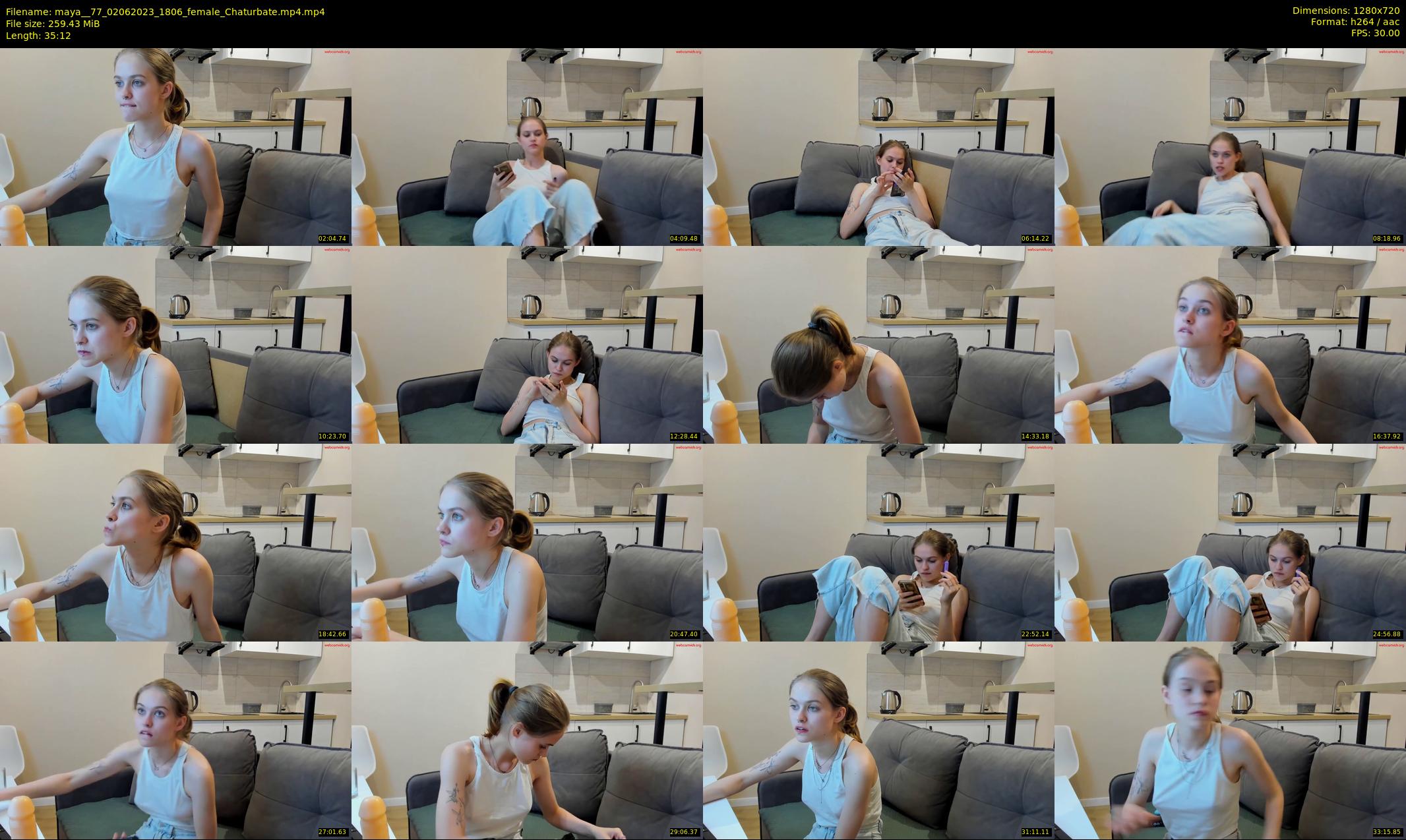 maya__77 — 36 minute Chaturbate female cam show recording, 720p, Jun 2, 2023