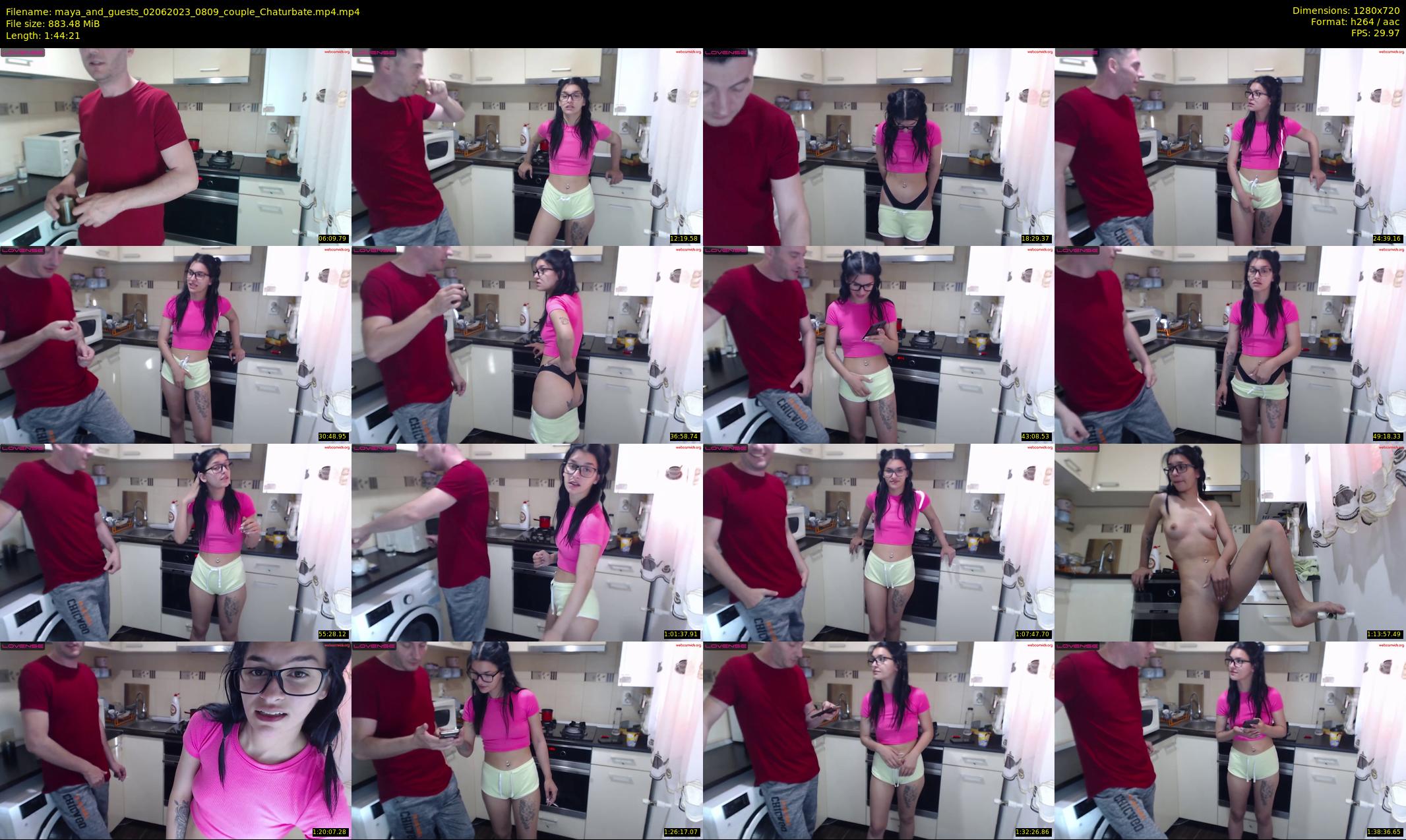 maya_and_guests — 105 minute Chaturbate couple cam show recording, 720p, Jun 2, 2023