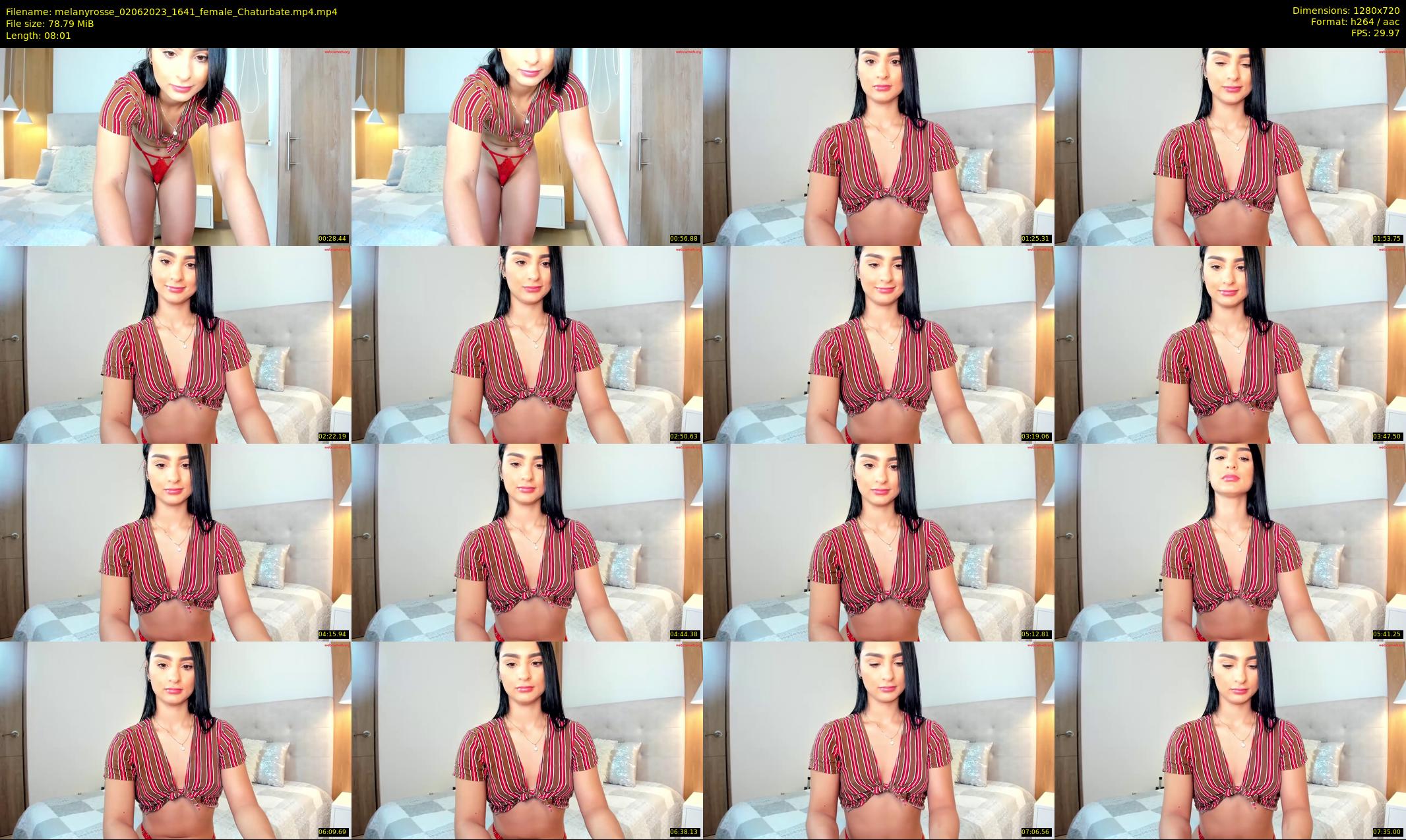 melanyrosse — 9 minute Chaturbate female cam show recording, 720p, Jun 2, 2023