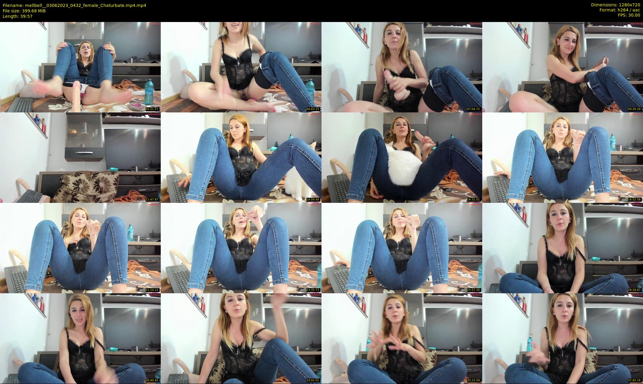 mellbell_ — 40 minute Chaturbate female cam show recording, 720p, Jun 3, 2023