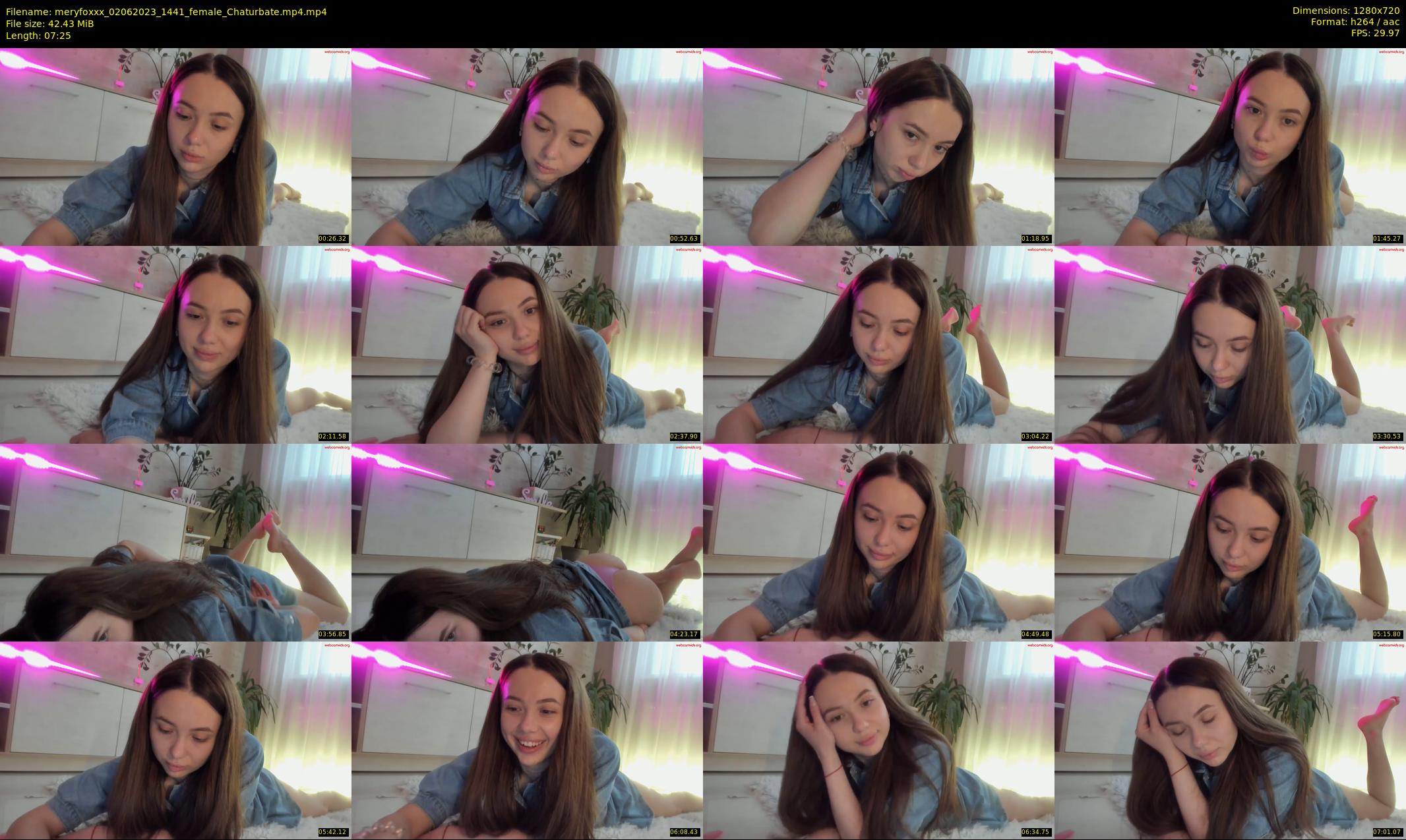 meryfoxxx — 8 minute Chaturbate female cam show recording, 720p, Jun 2, 2023