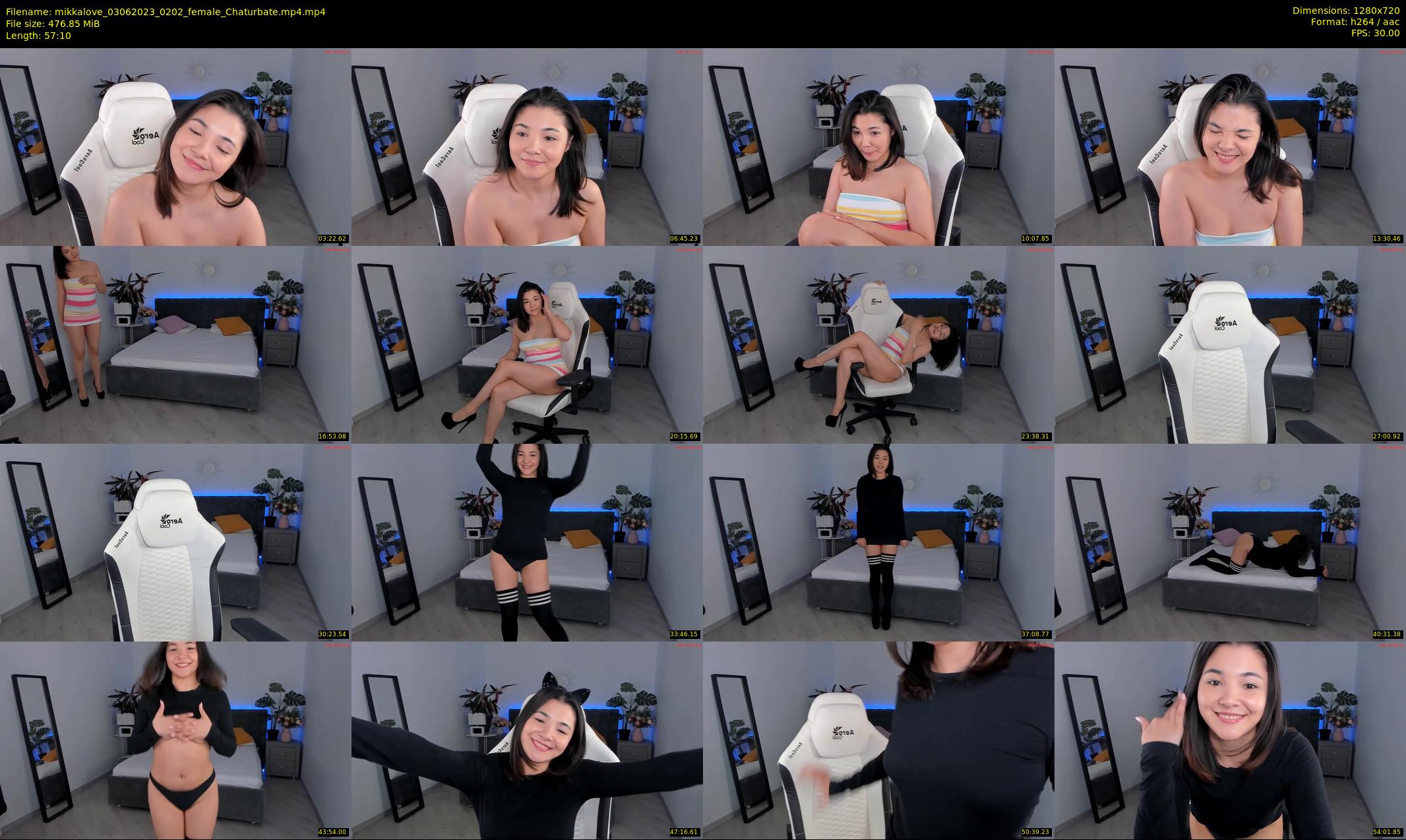 mikkalove — 58 minute Chaturbate female cam show recording, 720p, Jun 3, 2023