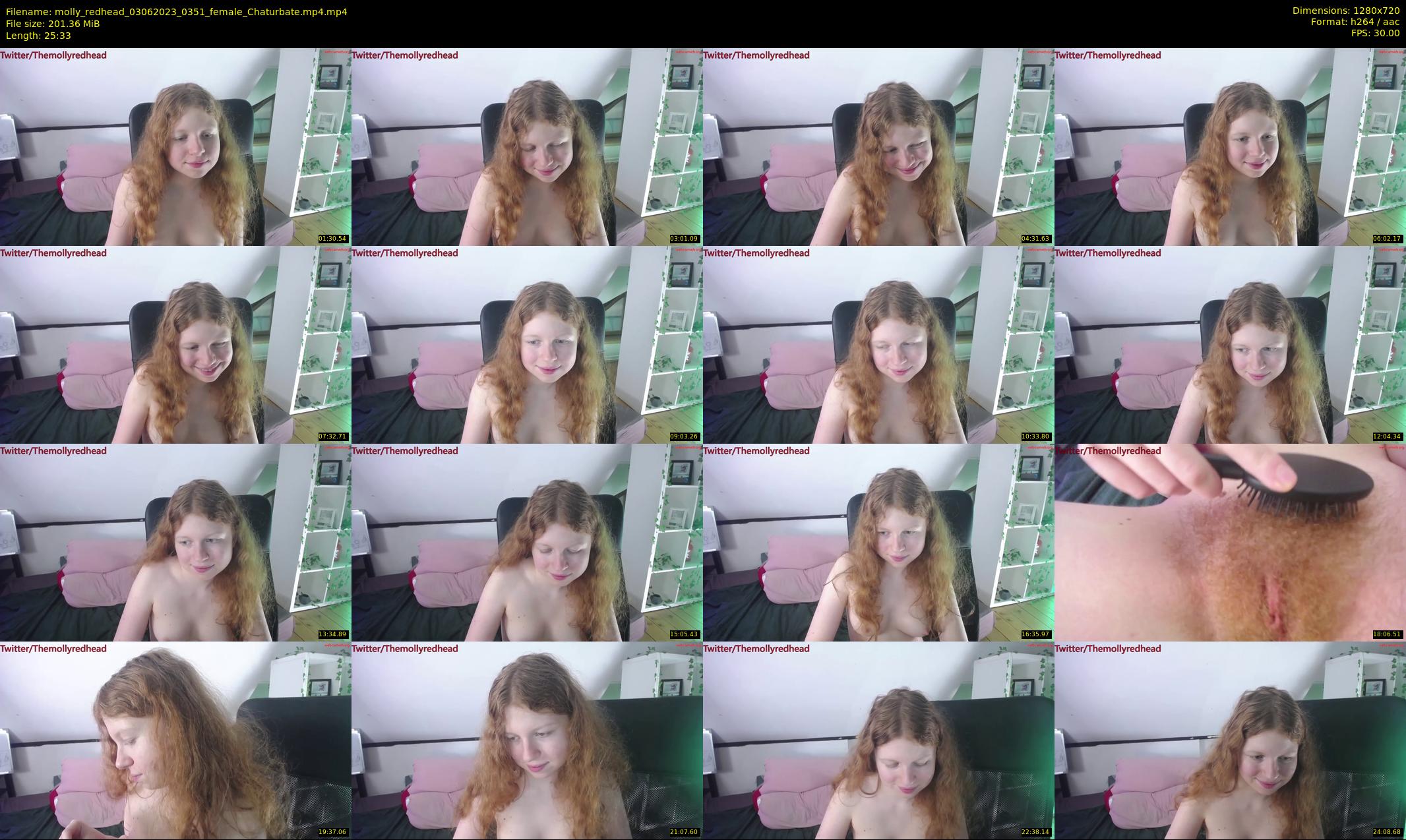 molly_redhead — 26 minute Chaturbate female cam show recording, 720p, Jun 3, 2023